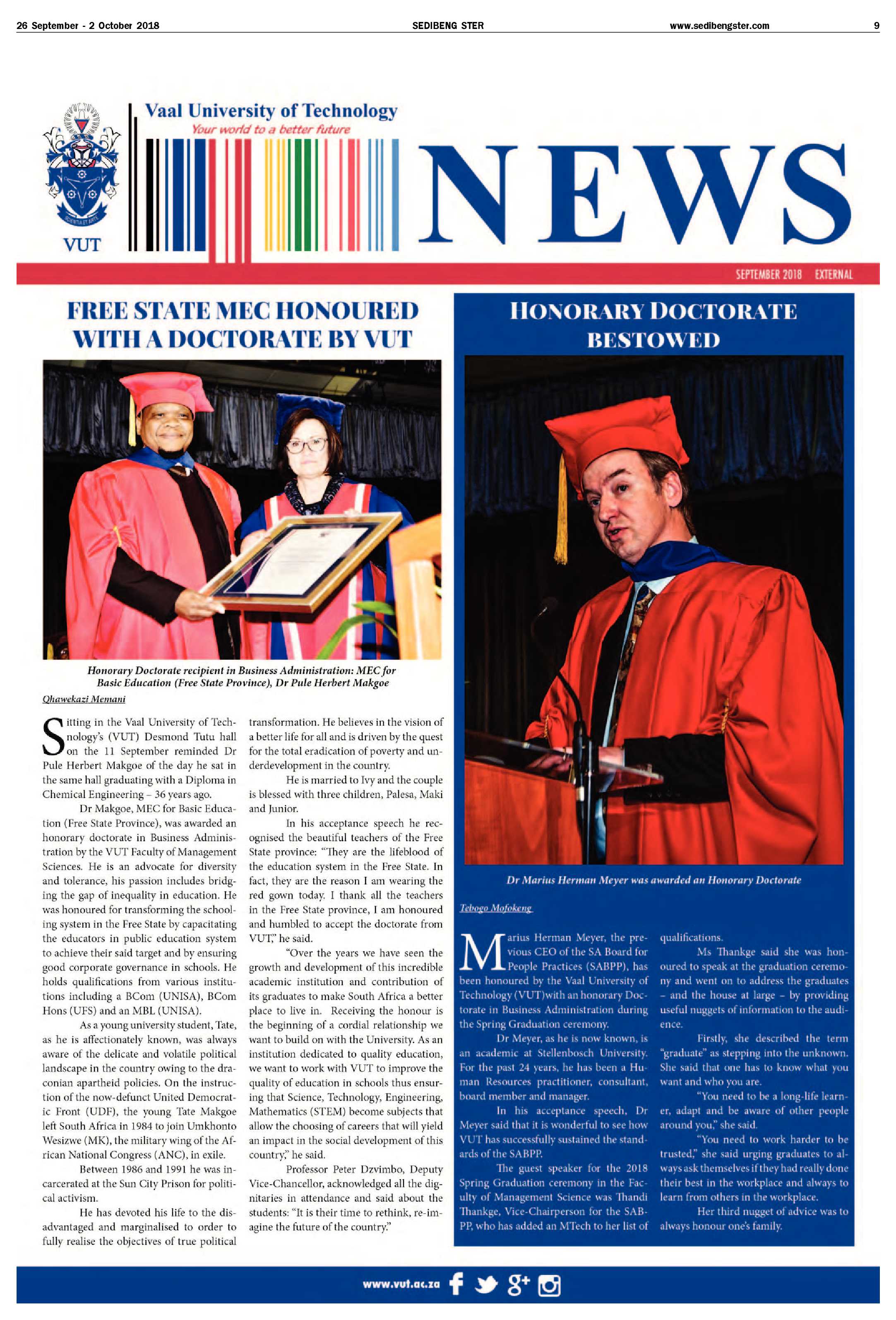 Sedibeng Ster 26 September – 2 October 2018 page 9