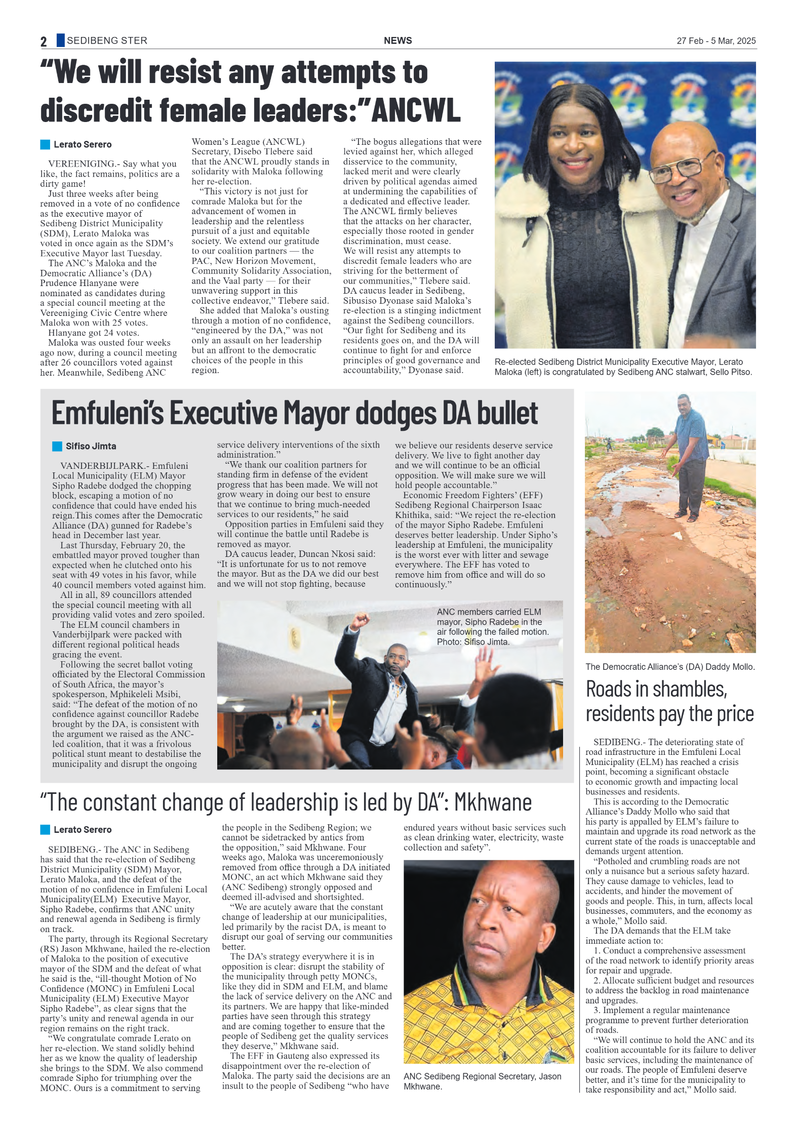 Sedibeng Ster 27 Feb – 5 Mar, 2025 page 2
