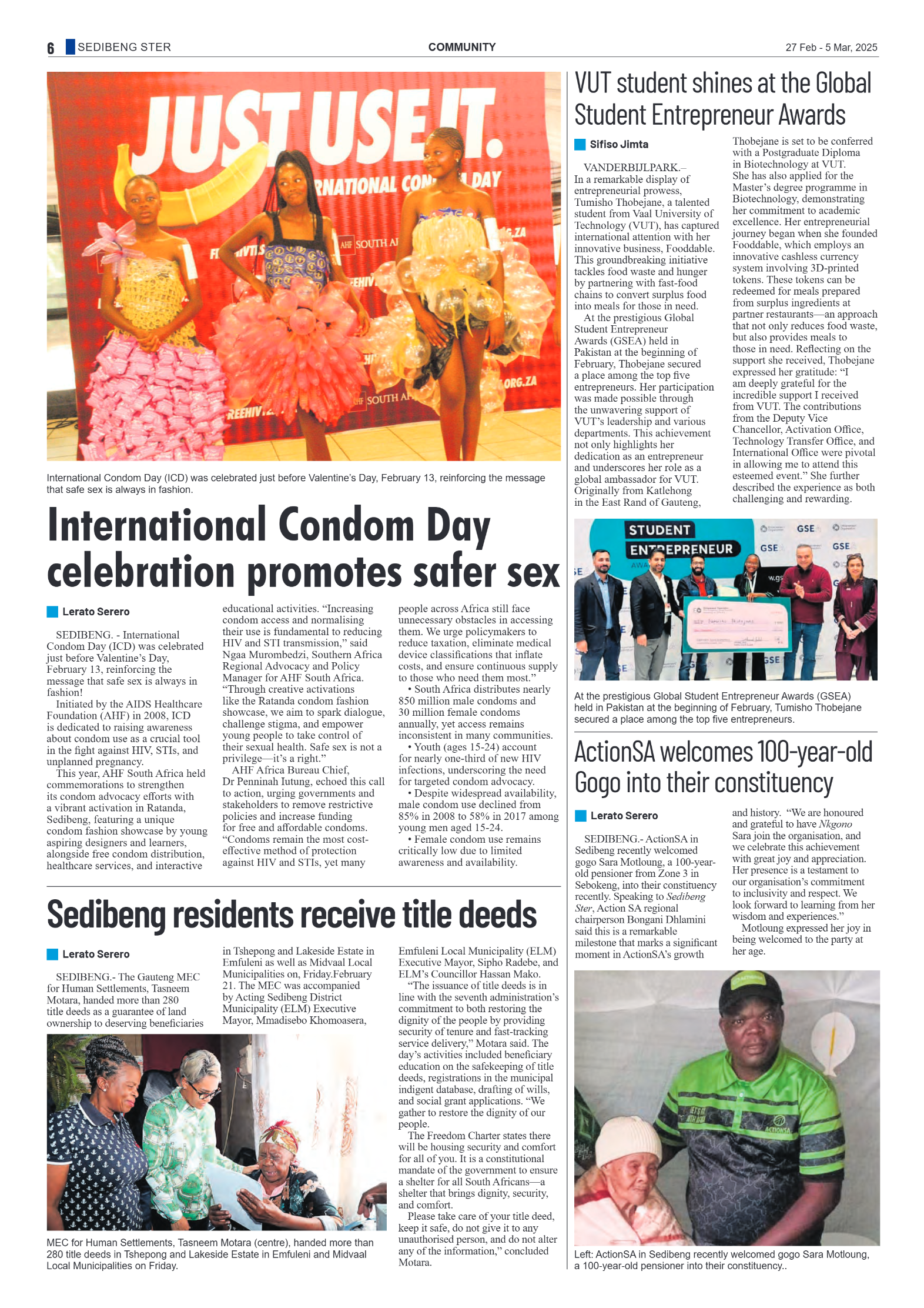 Sedibeng Ster 27 Feb – 5 Mar, 2025 page 6