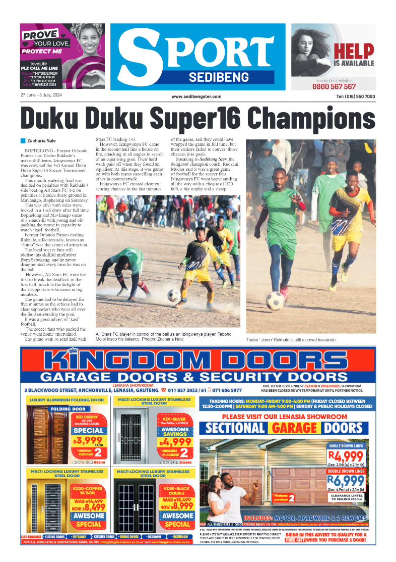 Sedibeng Ster 27 June – 3 July, 2024 page 8