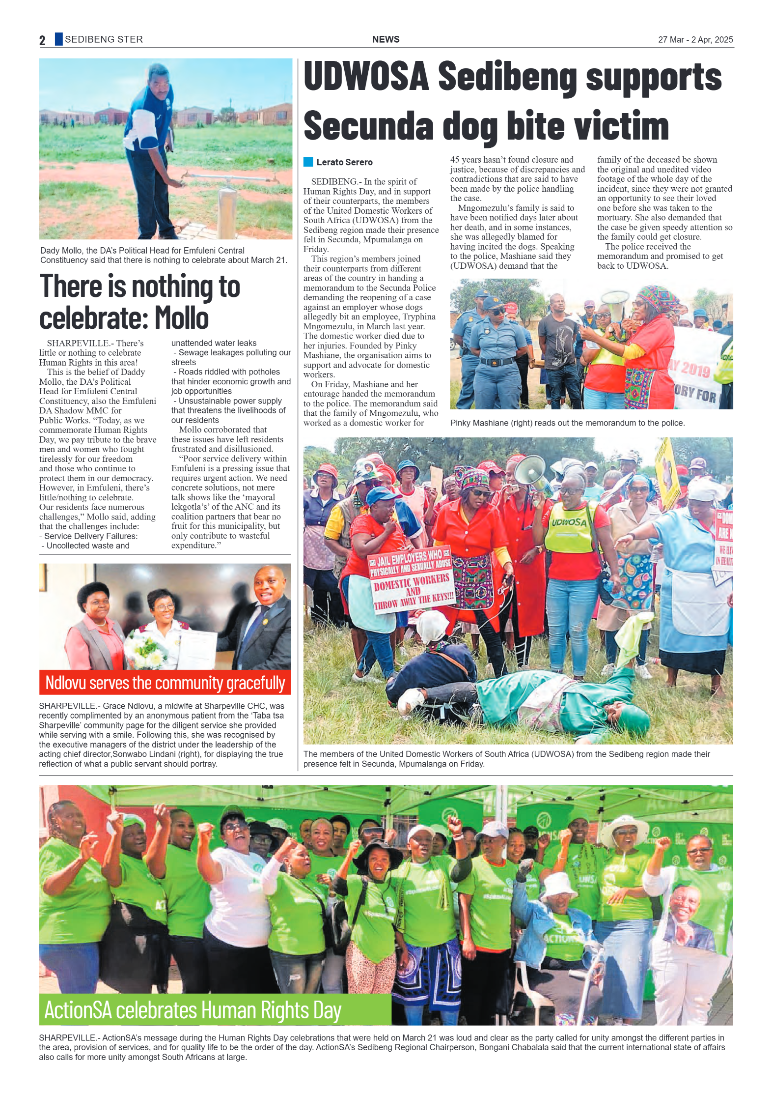 Sedibeng Ster 27 Mar – 2 Apr, 2025 page 2