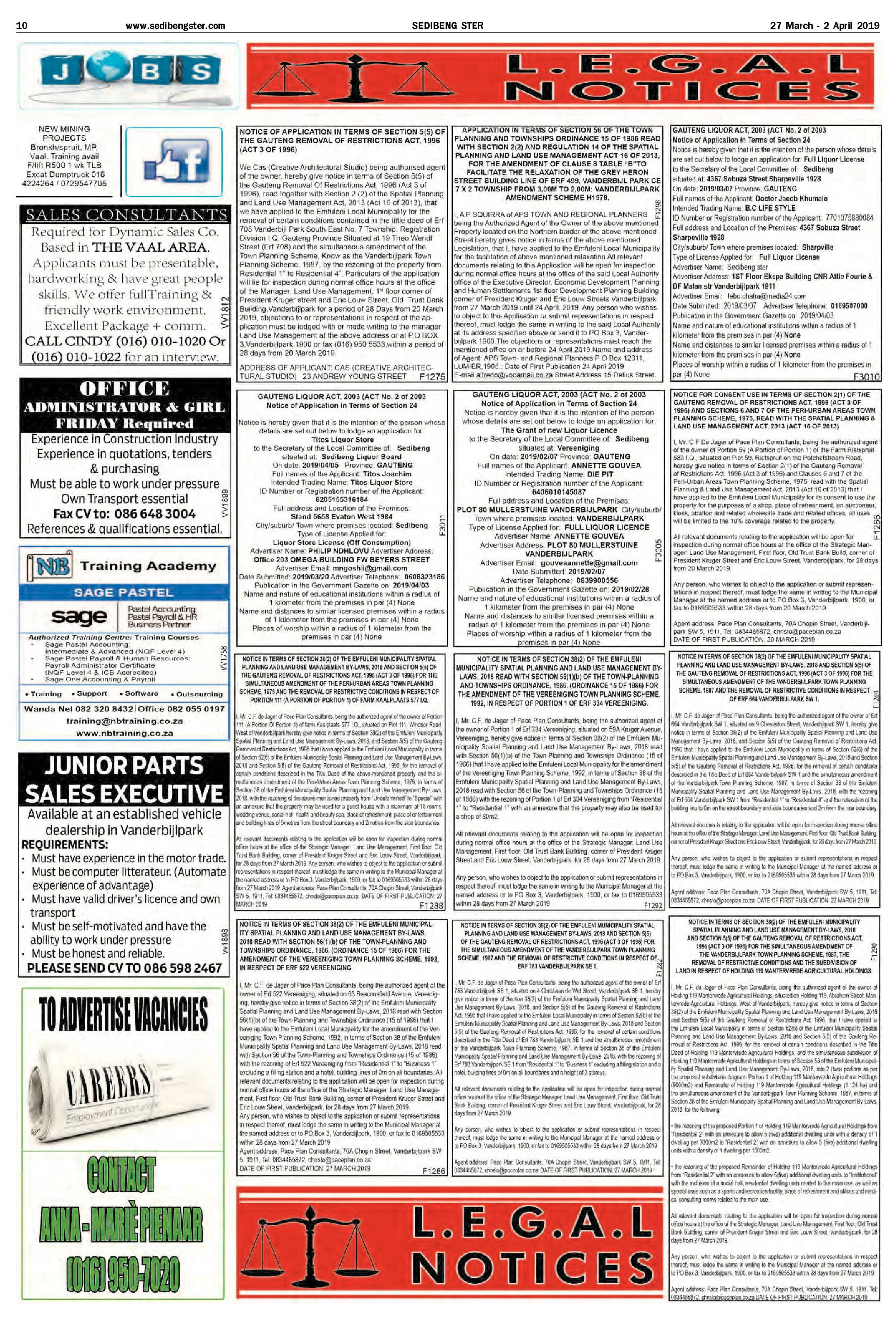 Sedibeng Ster 27 March – 2 April 2019 page 10