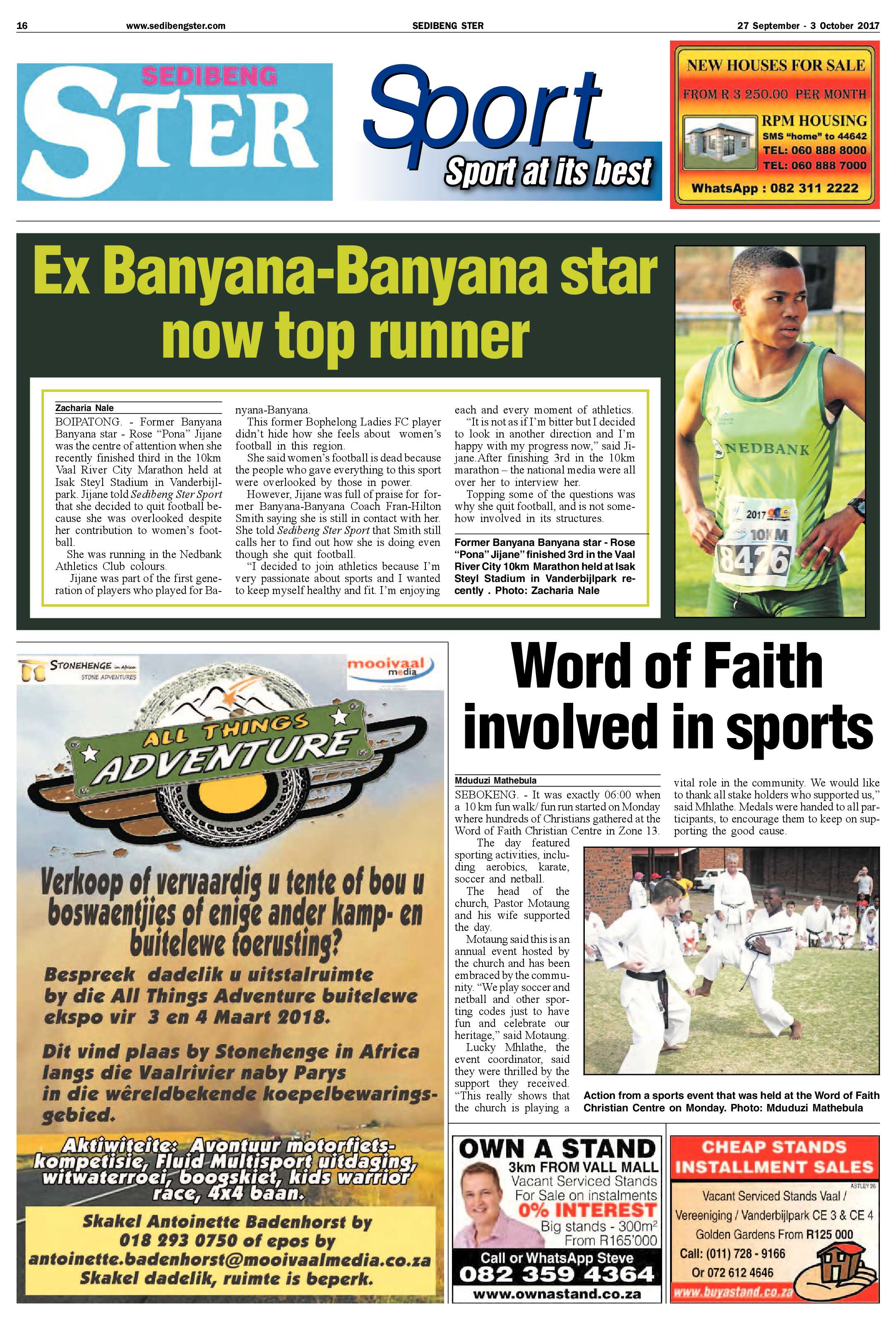 Sedibeng Ster 27 September – 3 October 2017 page 16