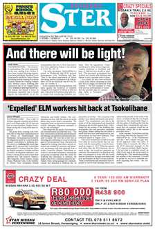 Sedibeng Ster 27 September – 3 October 2017