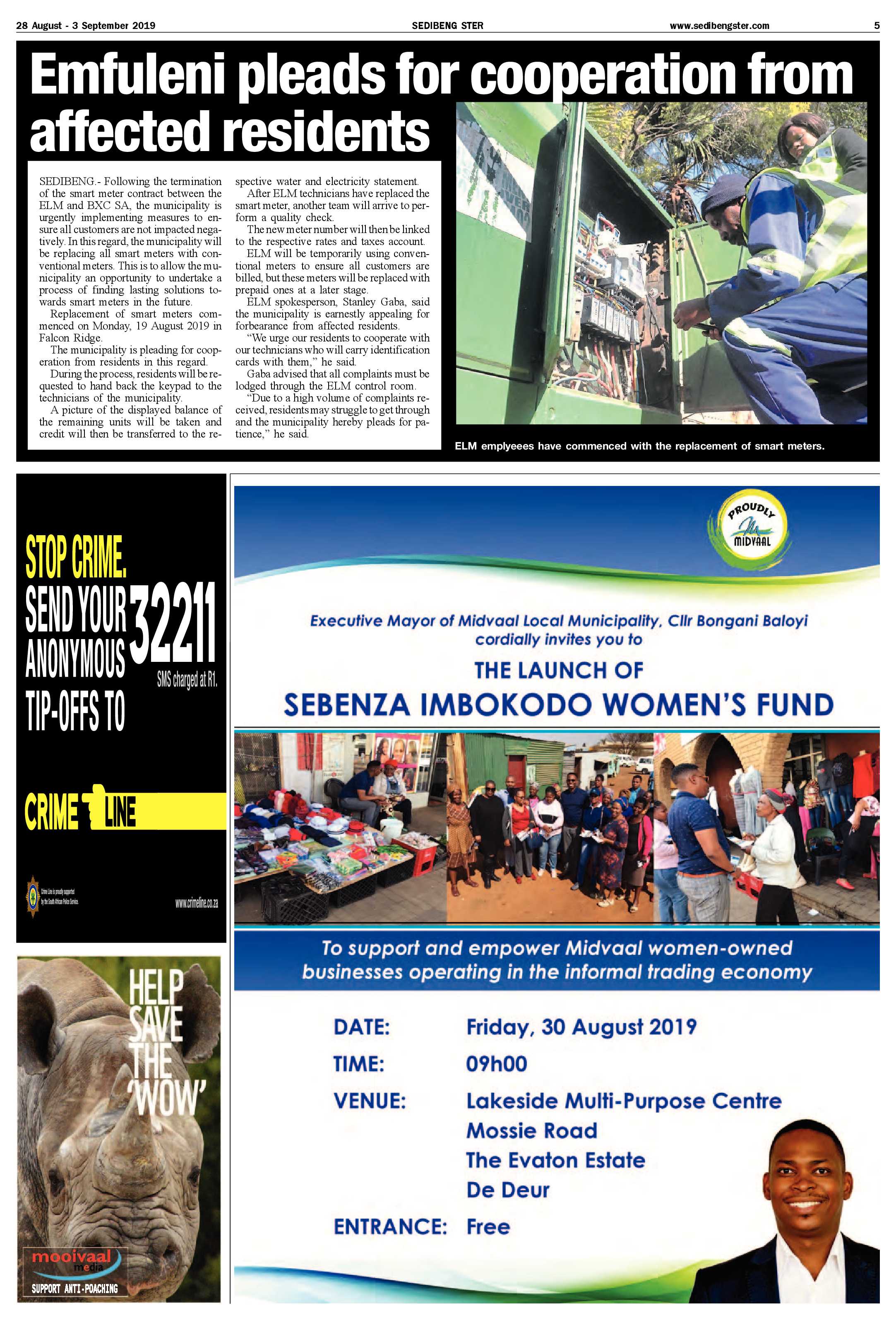 Sedibeng Ster 28 August – 3 September 2019 page 5