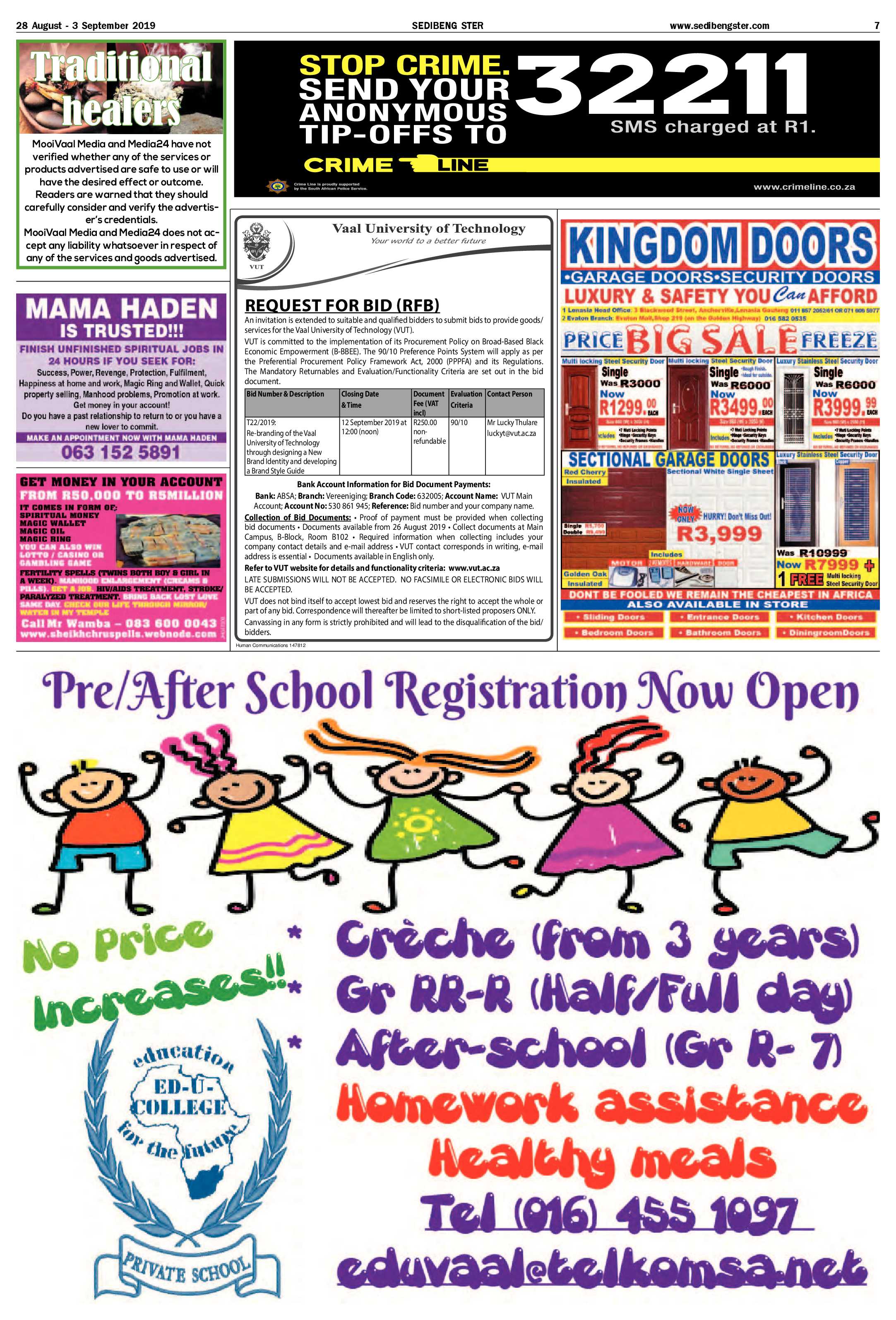 Sedibeng Ster 28 August – 3 September 2019 page 7