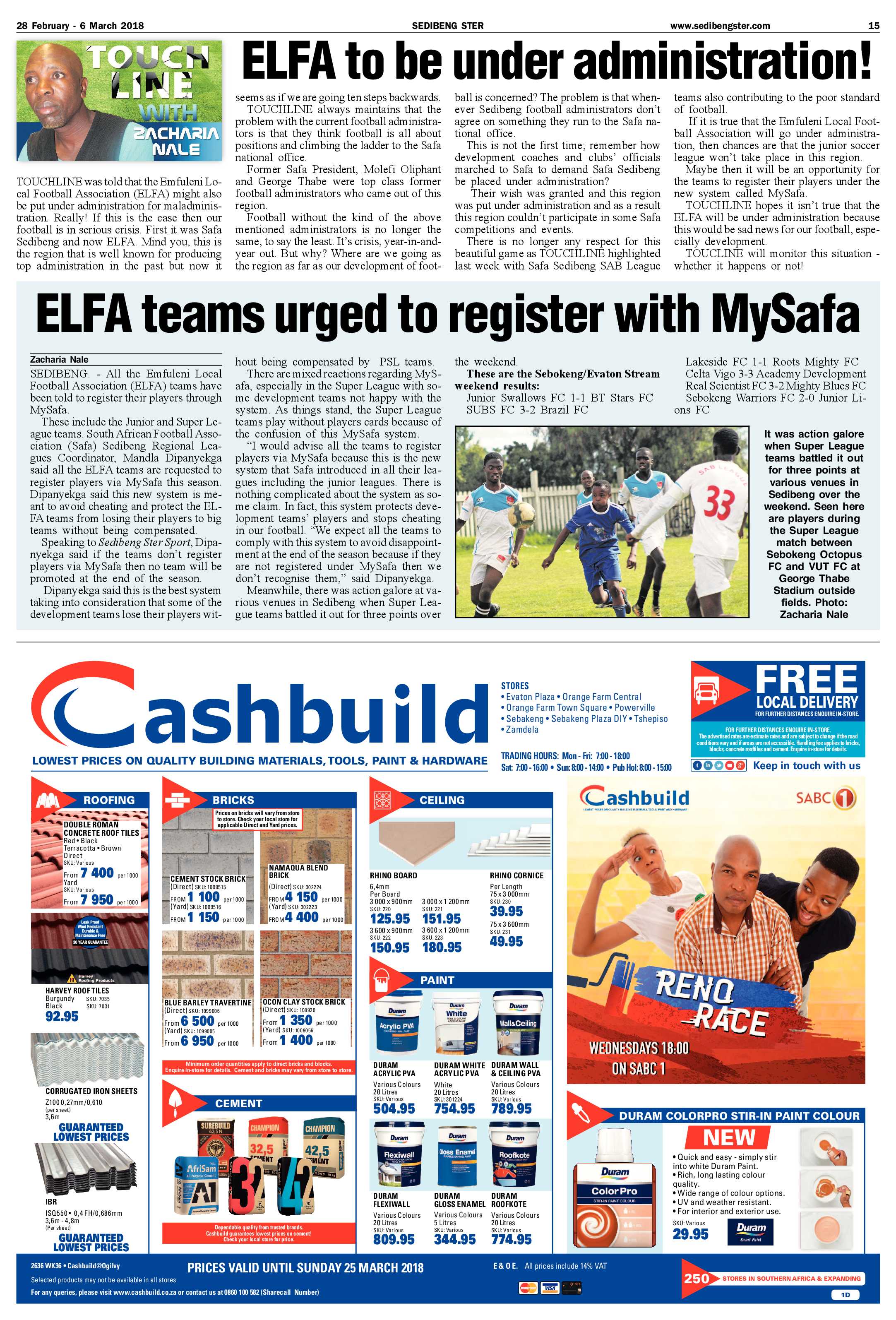 Sedibeng Ster 28 February – 6 March 2018 page 15