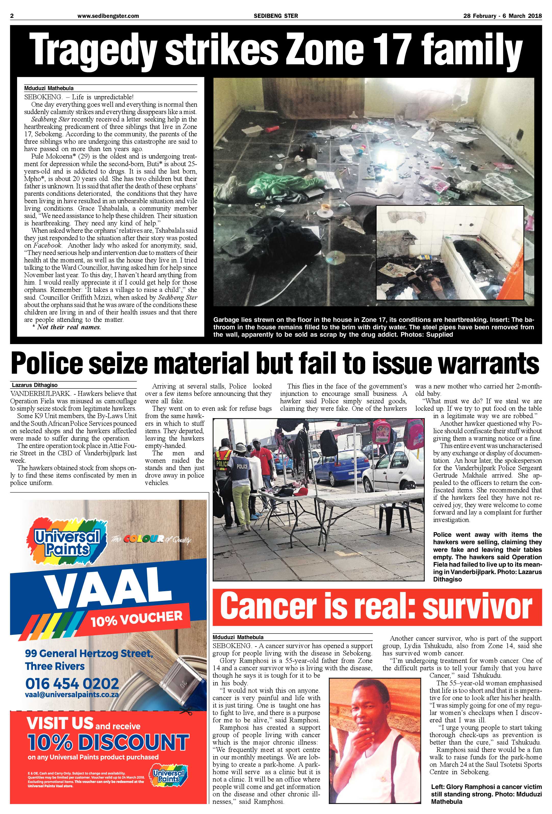 Sedibeng Ster 28 February – 6 March 2018 page 2