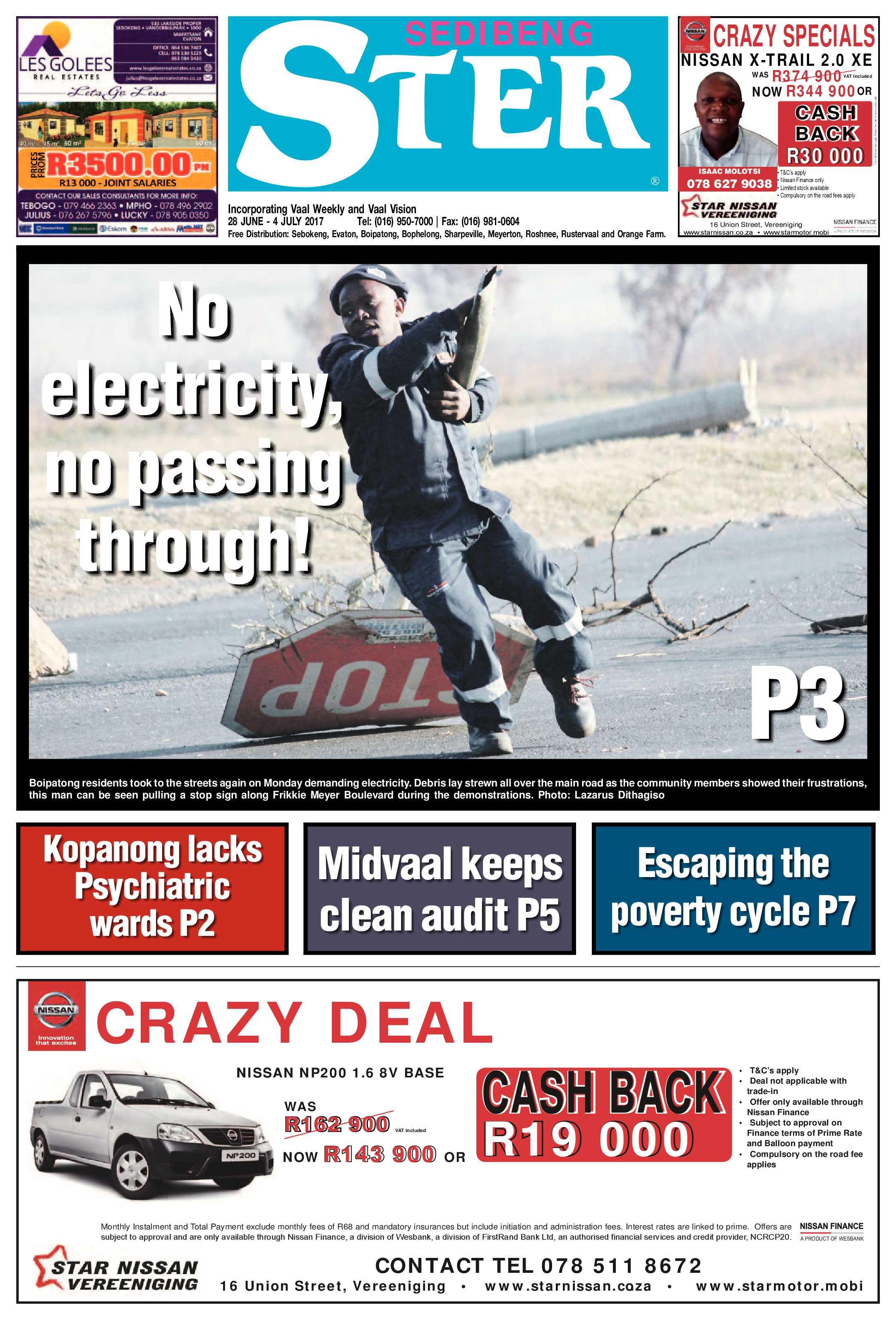 Sedibeng Ster 28 June – 4 July 2017 page 1