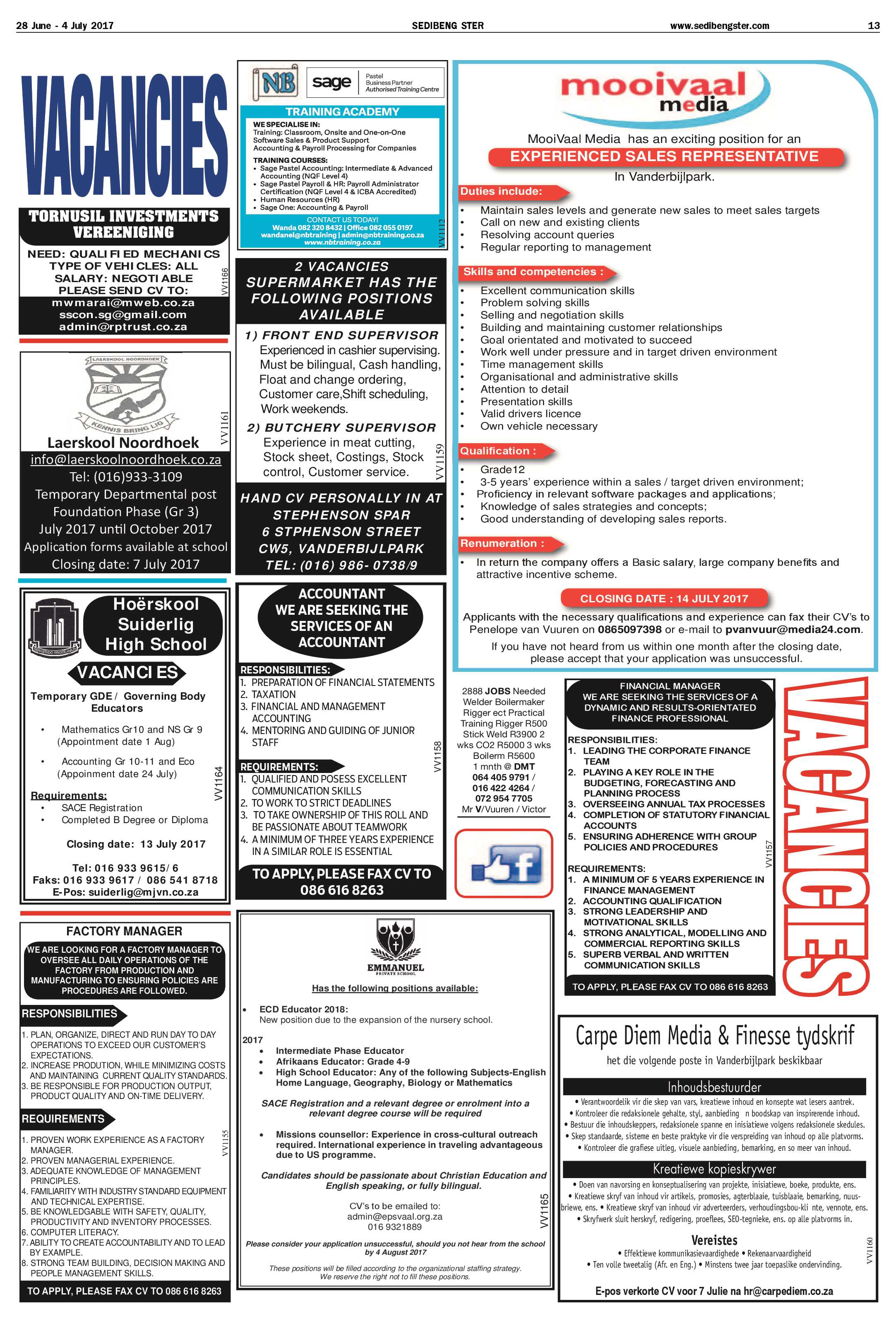 Sedibeng Ster 28 June – 4 July 2017 page 13