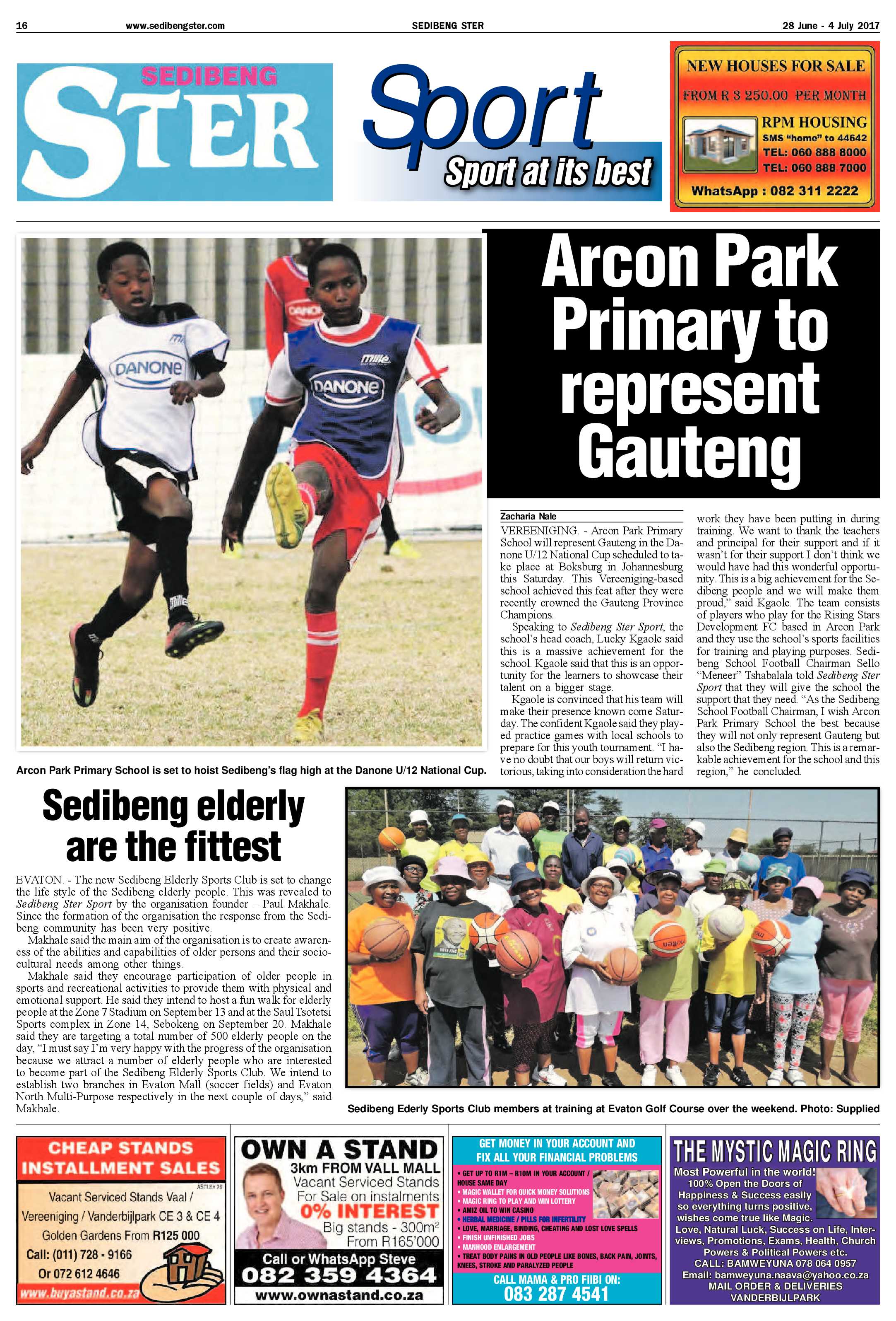 Sedibeng Ster 28 June – 4 July 2017 page 16