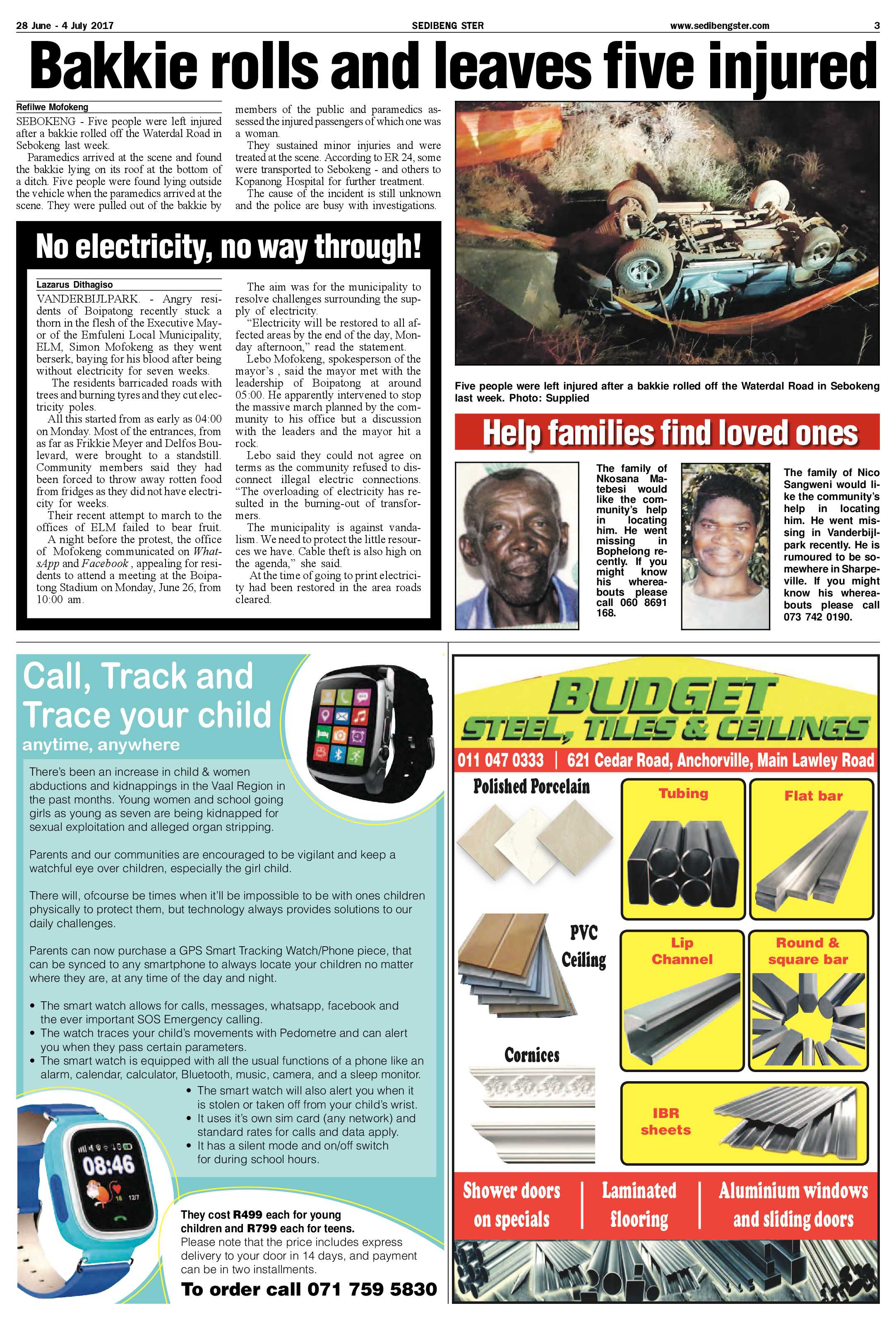 Sedibeng Ster 28 June – 4 July 2017 page 3