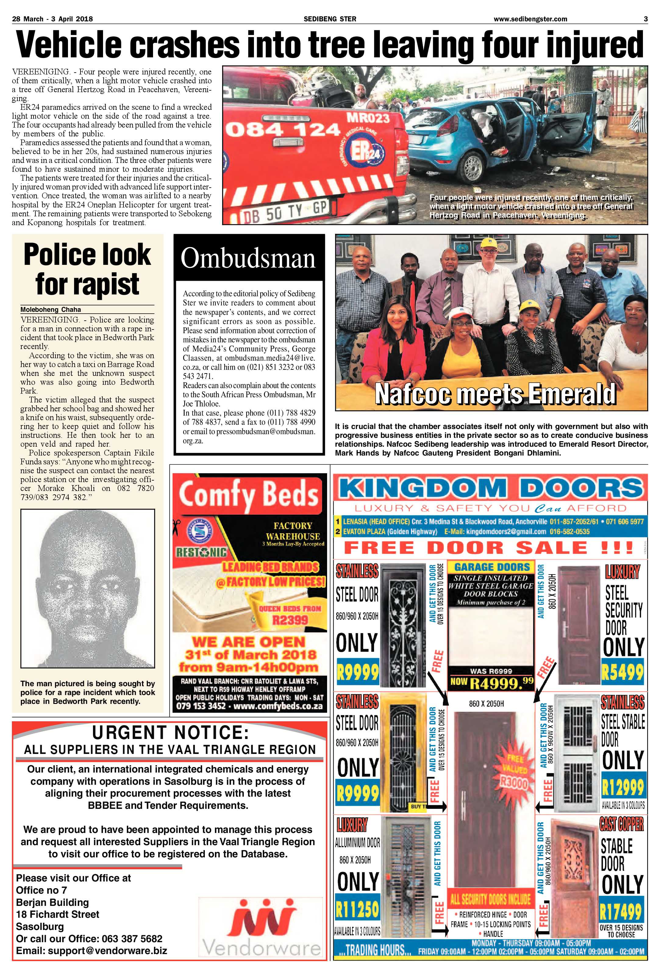 Sedibeng Ster 28 March – 3 April 2018 page 3