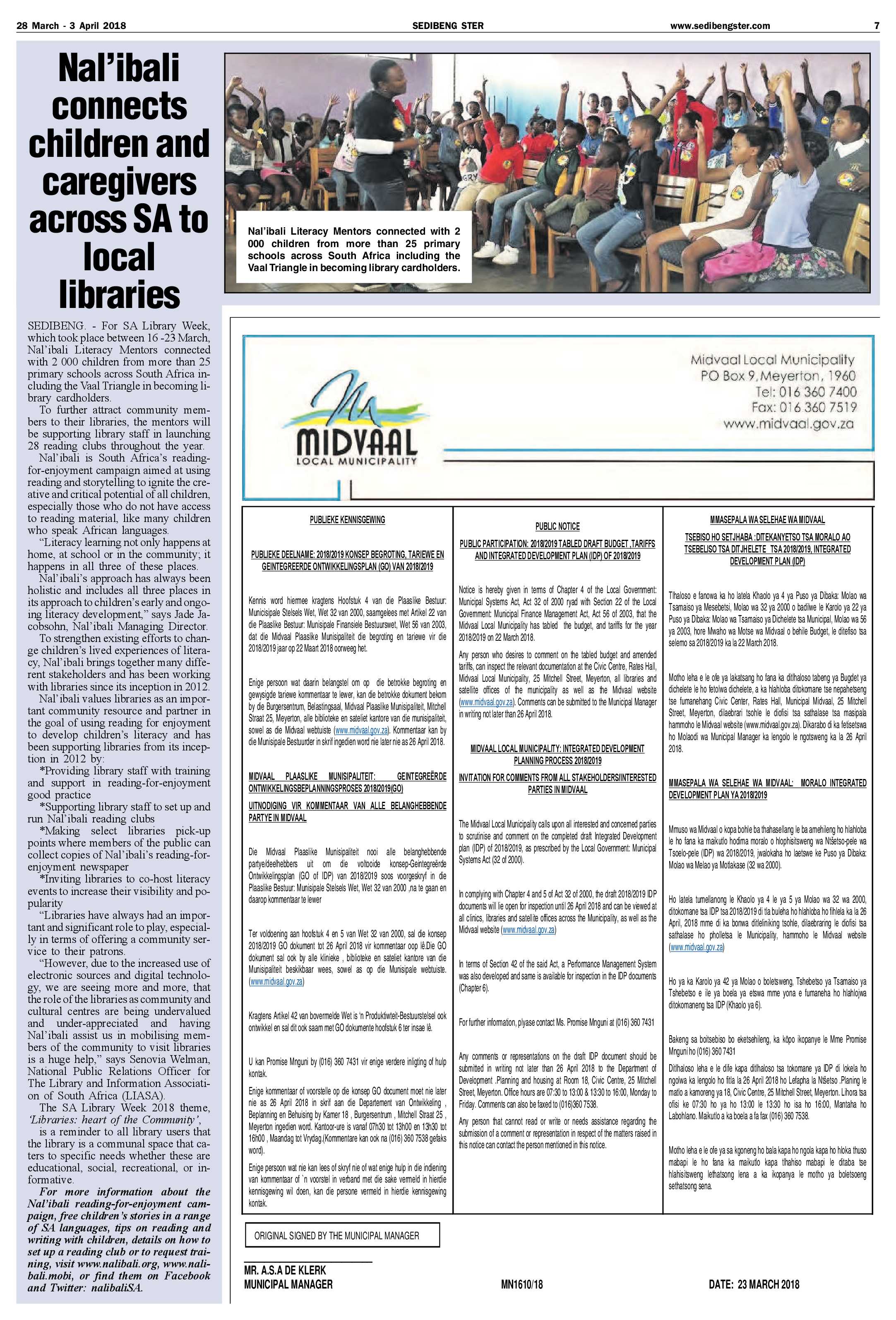 Sedibeng Ster 28 March – 3 April 2018 page 7