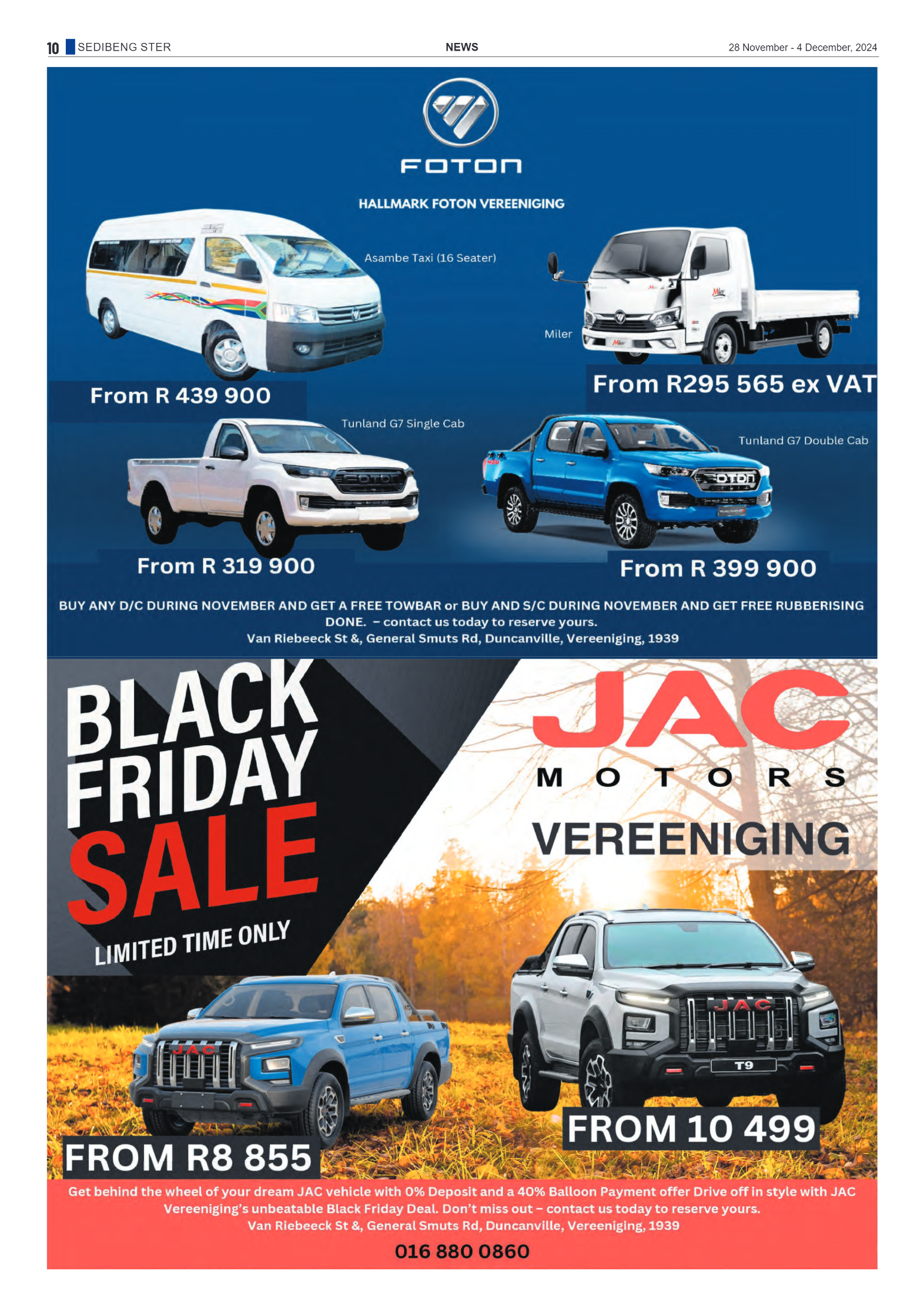 Sedibeng Ster 28 November – 4 December, 2024 page 10