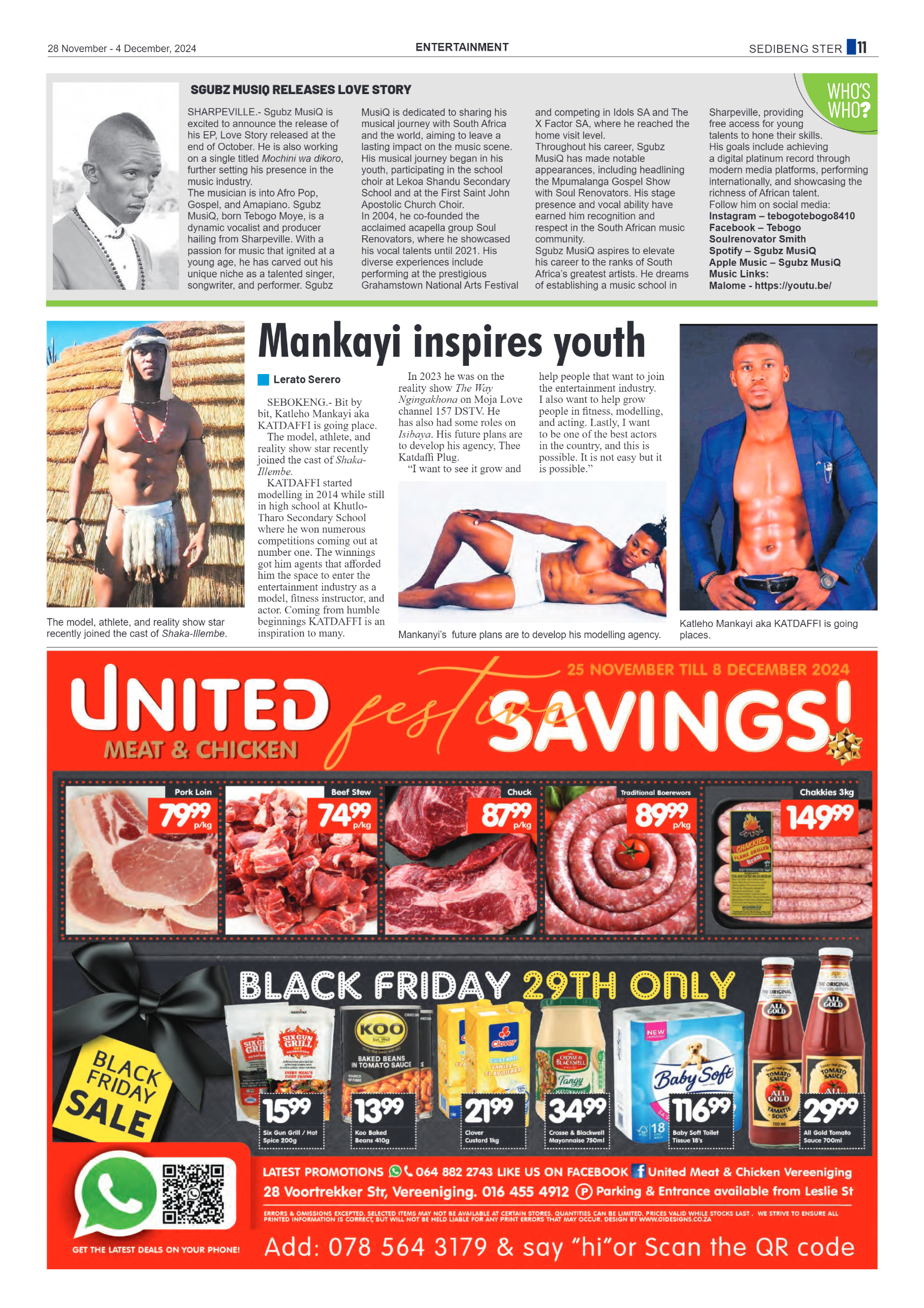 Sedibeng Ster 28 November – 4 December, 2024 page 11