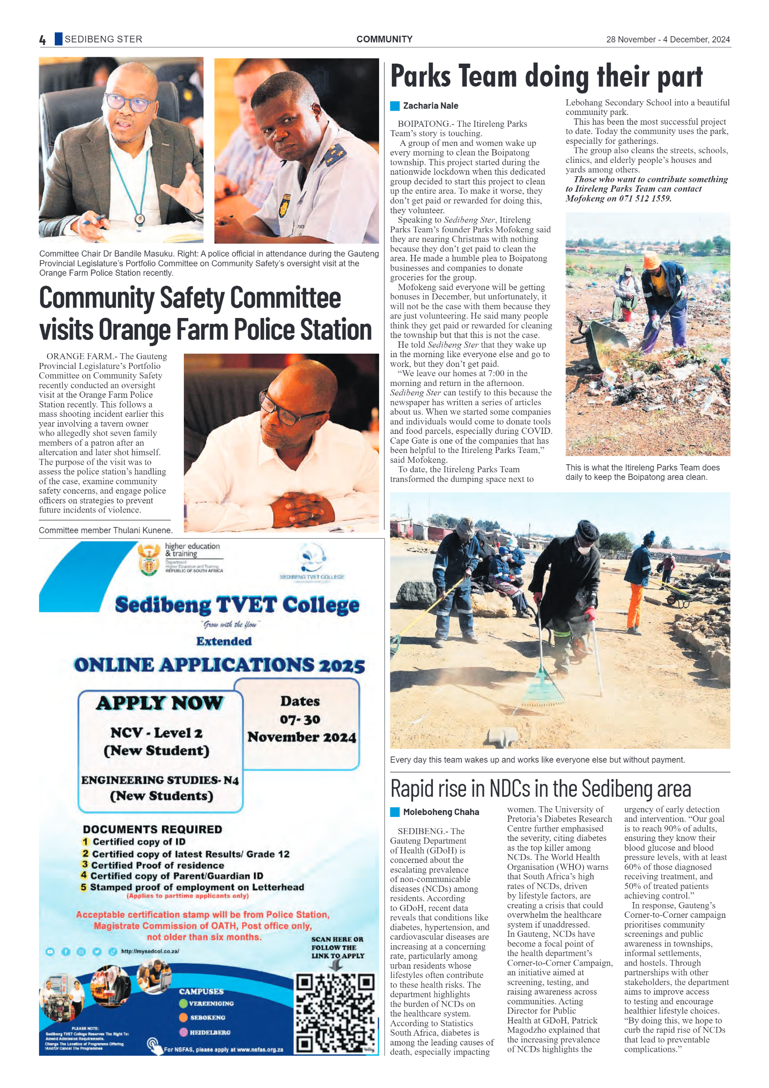 Sedibeng Ster 28 November – 4 December, 2024 page 4
