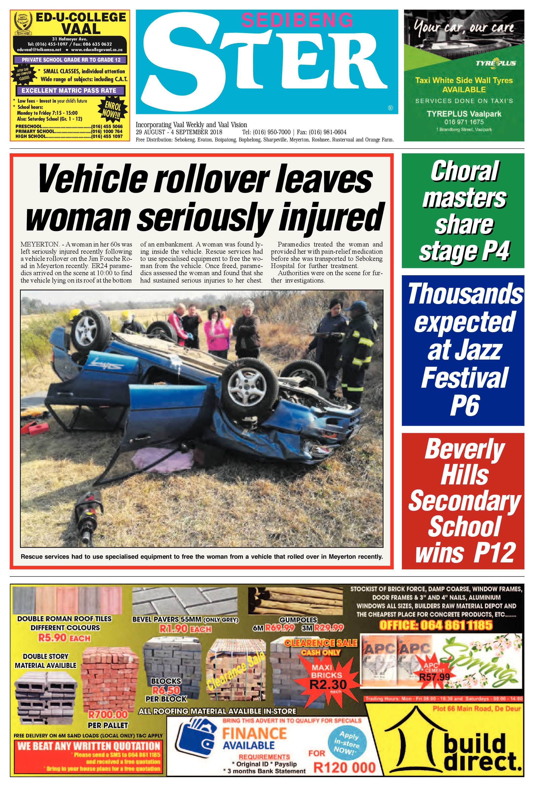 Sedibeng Ster 29 August – 4 September 2018 page 1