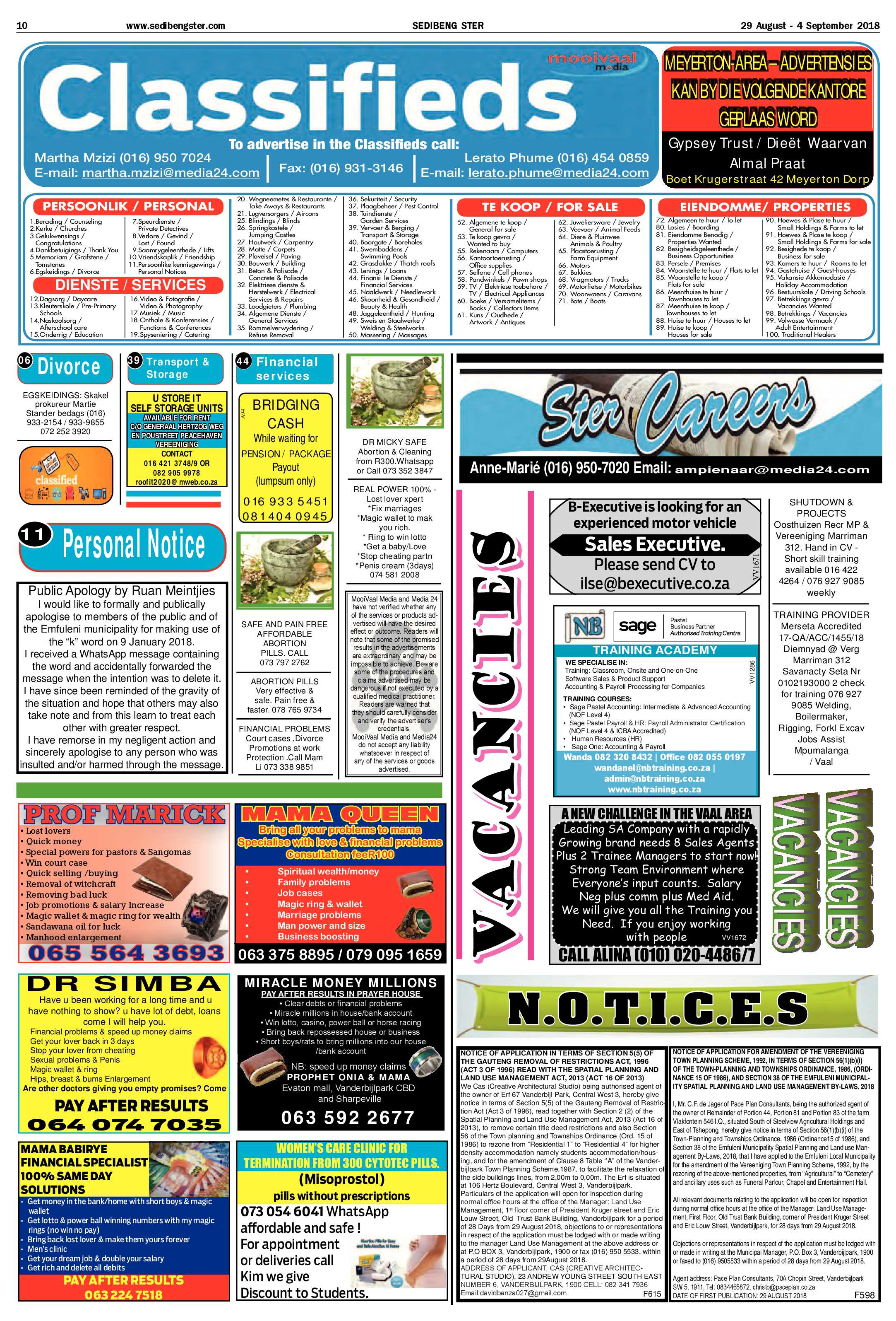 Sedibeng Ster 29 August – 4 September 2018 page 10