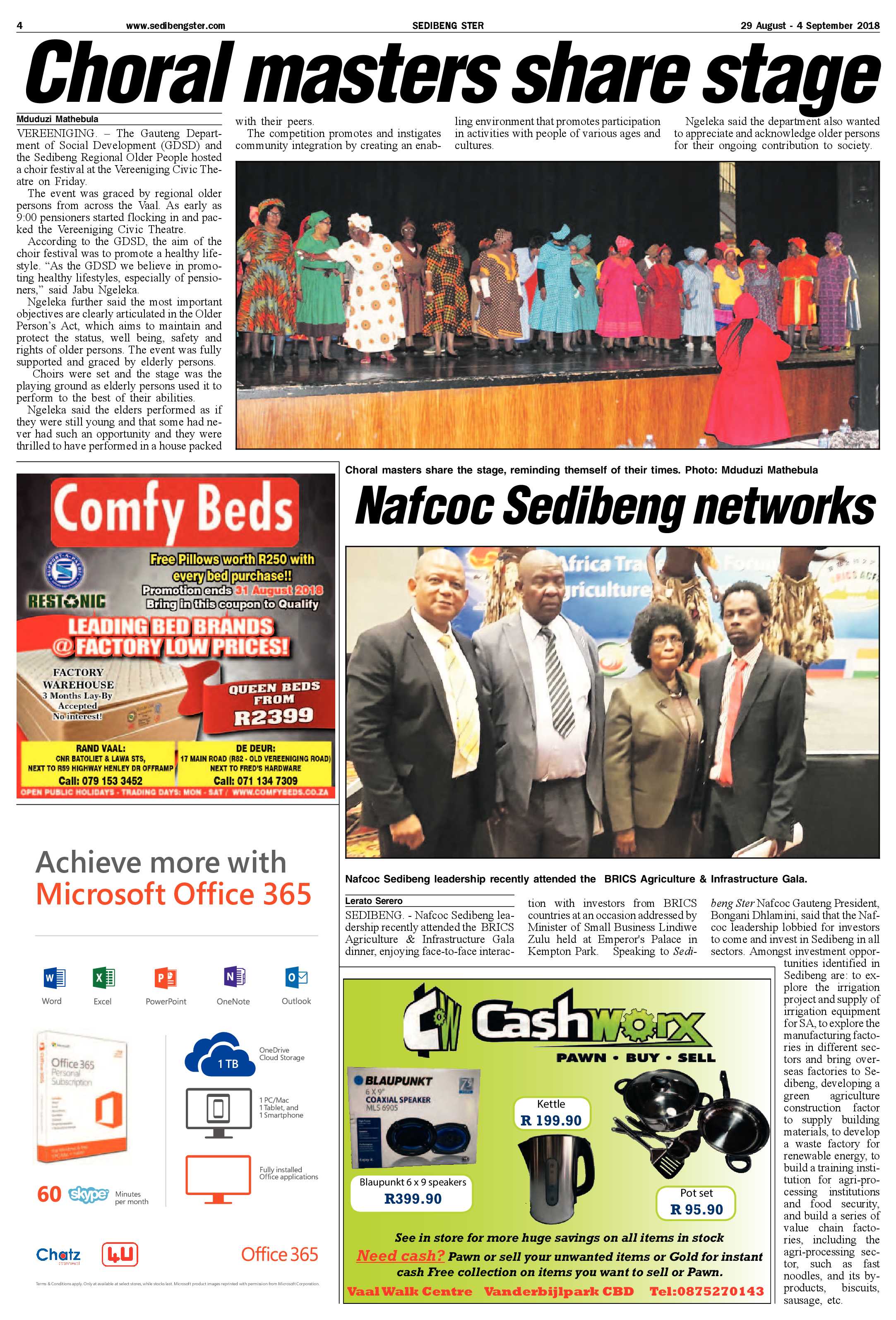 Sedibeng Ster 29 August – 4 September 2018 page 4