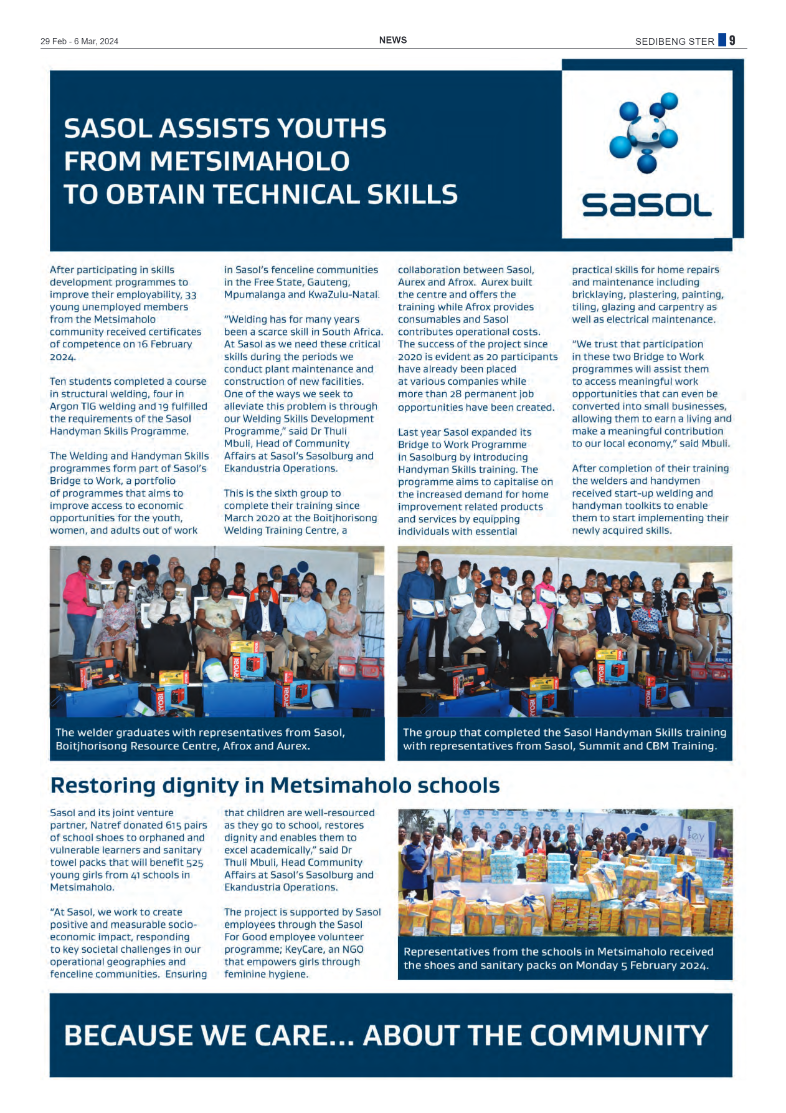 Sedibeng Ster 29 Feb – 6 Mar, 2024 page 9