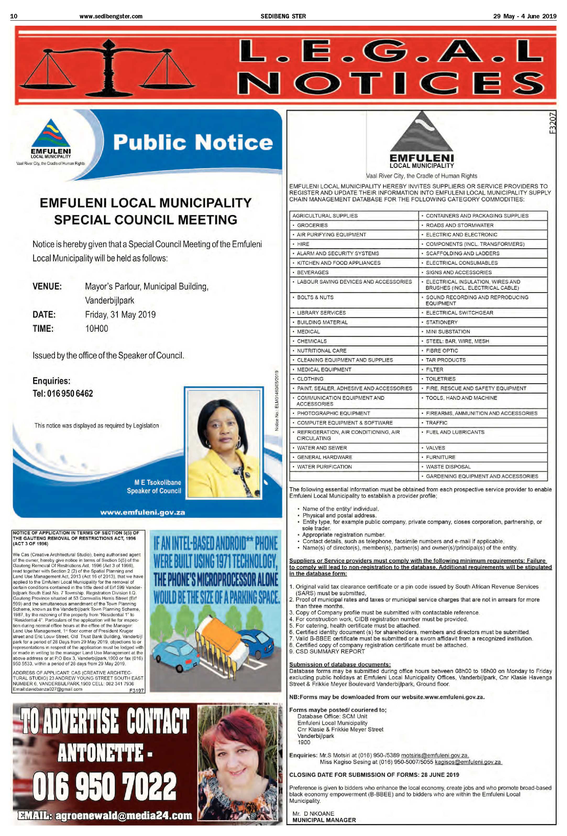 Sedibeng Ster 29 May – 4 June 2019 page 10