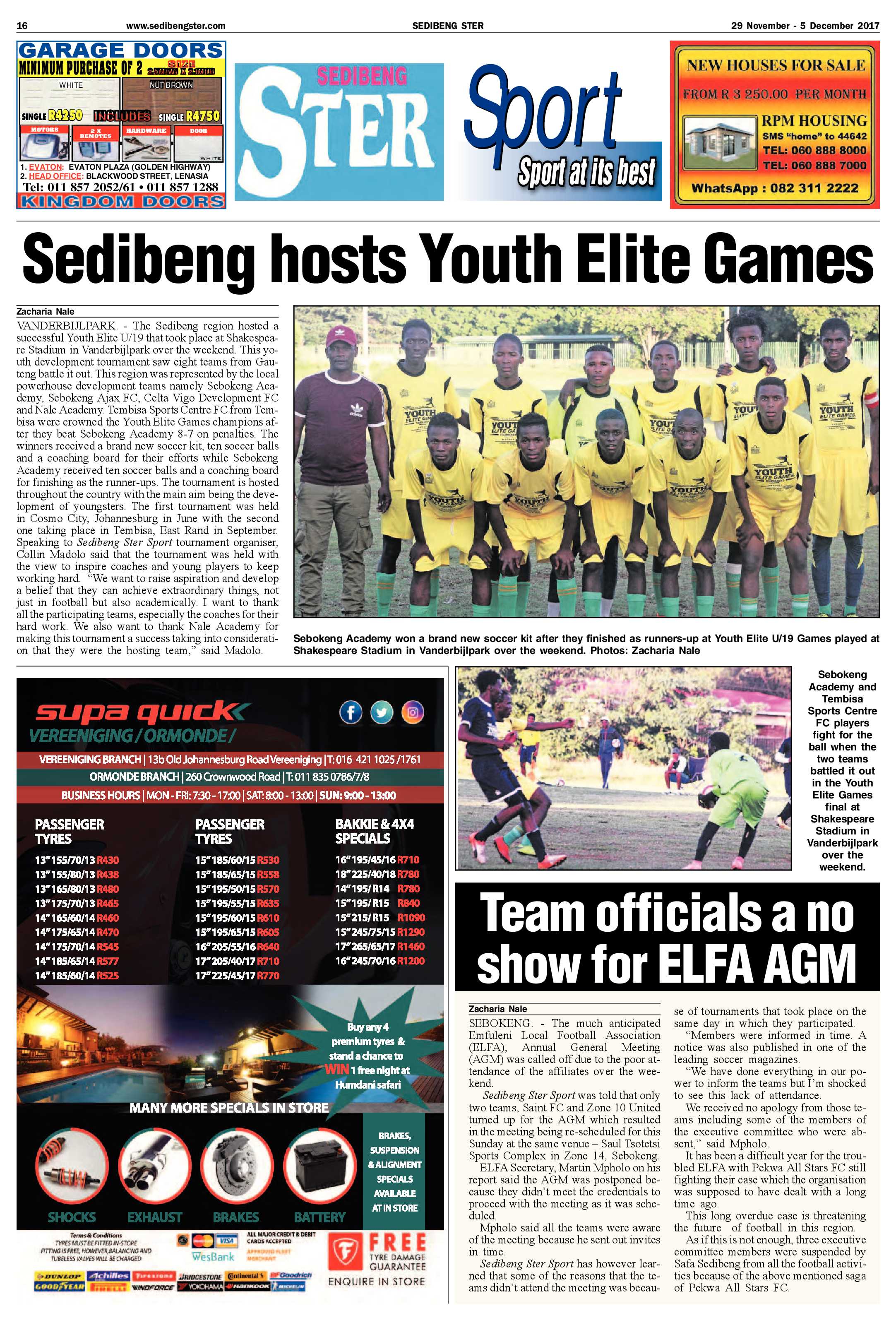 Sedibeng Ster 29 November – 5 December 2017 page 15