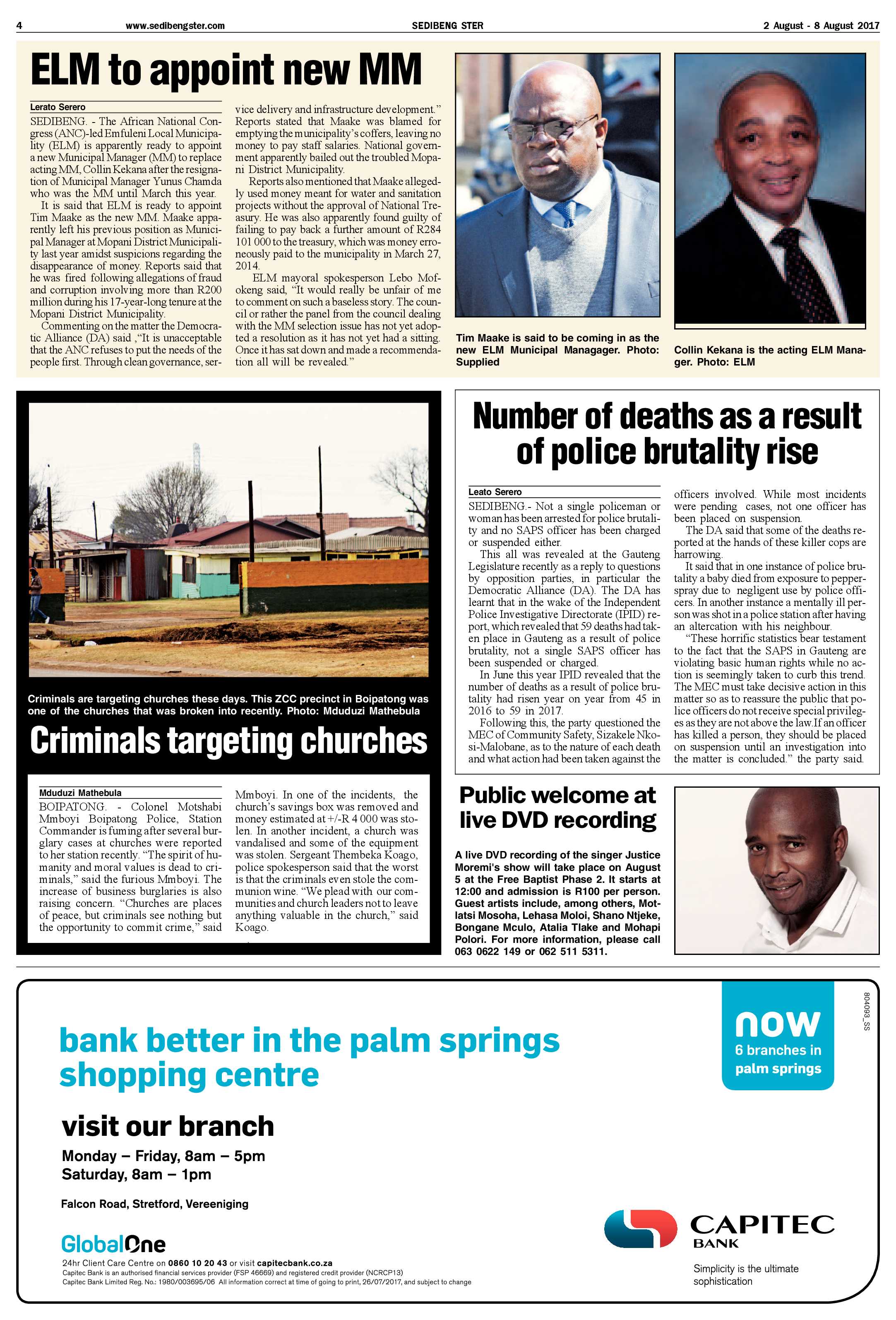 Sedibeng Ster 2 – 8 August 2017 page 4