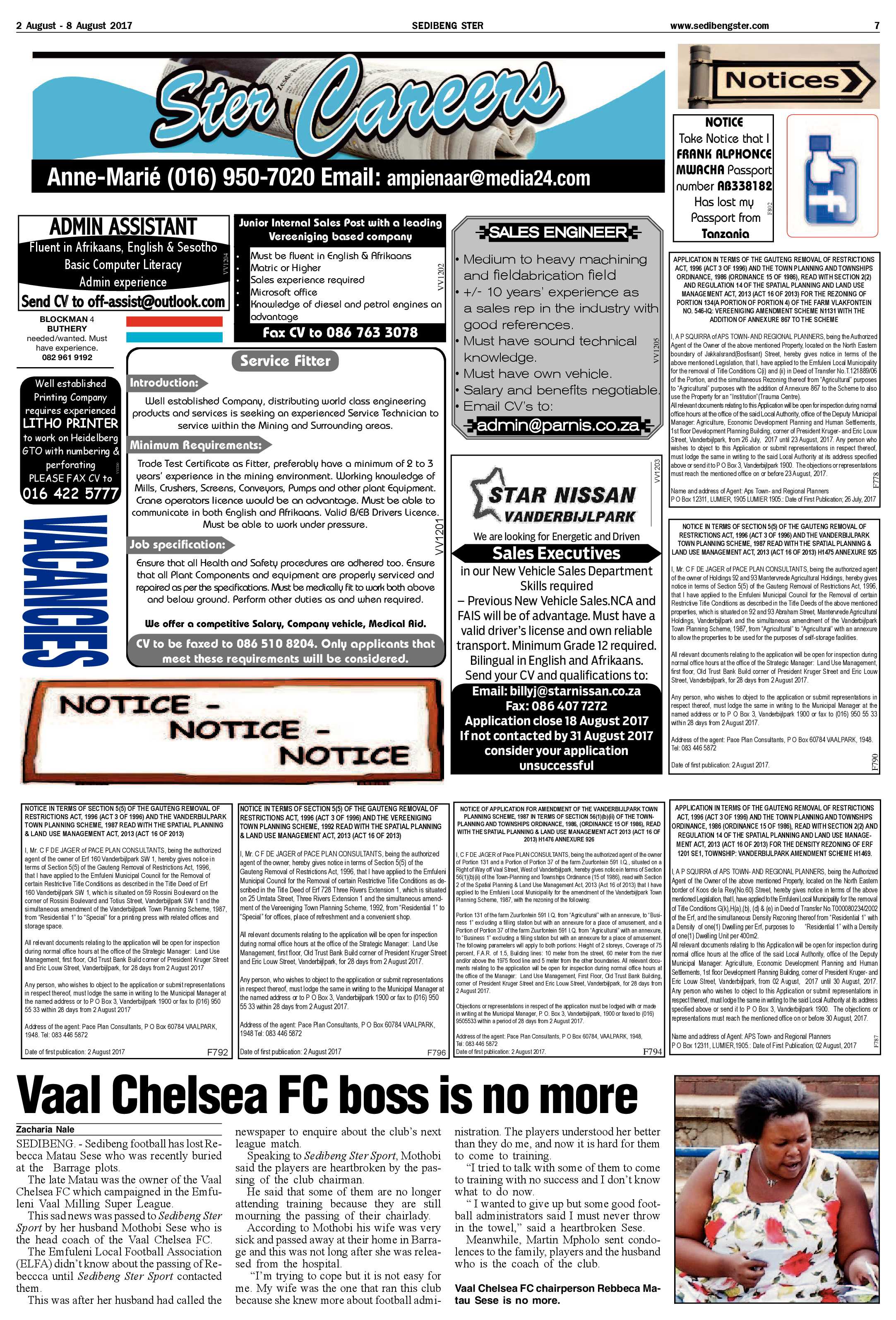 Sedibeng Ster 2 – 8 August 2017 page 7