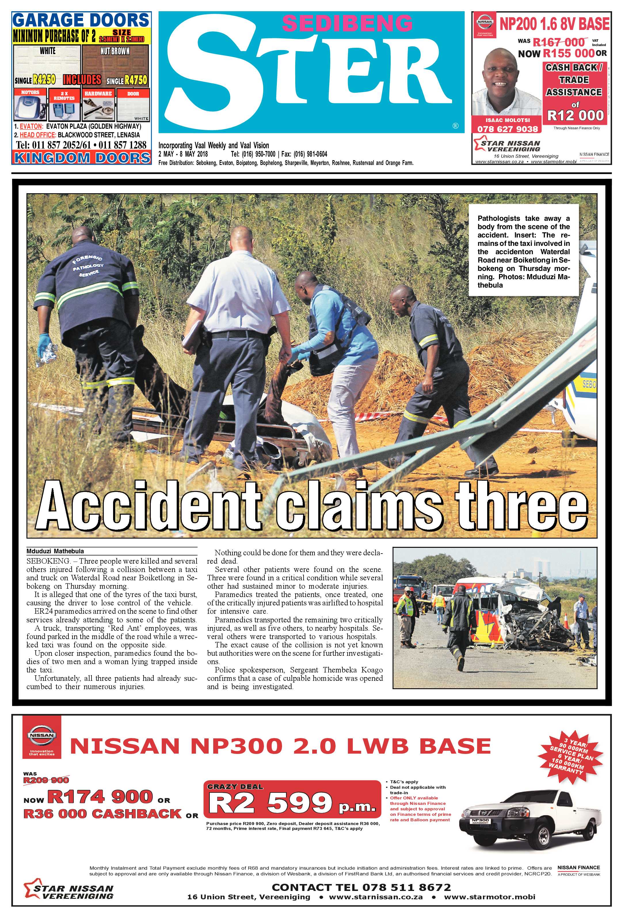 Sedibeng Ster 2 – 8 May 2018 page 1