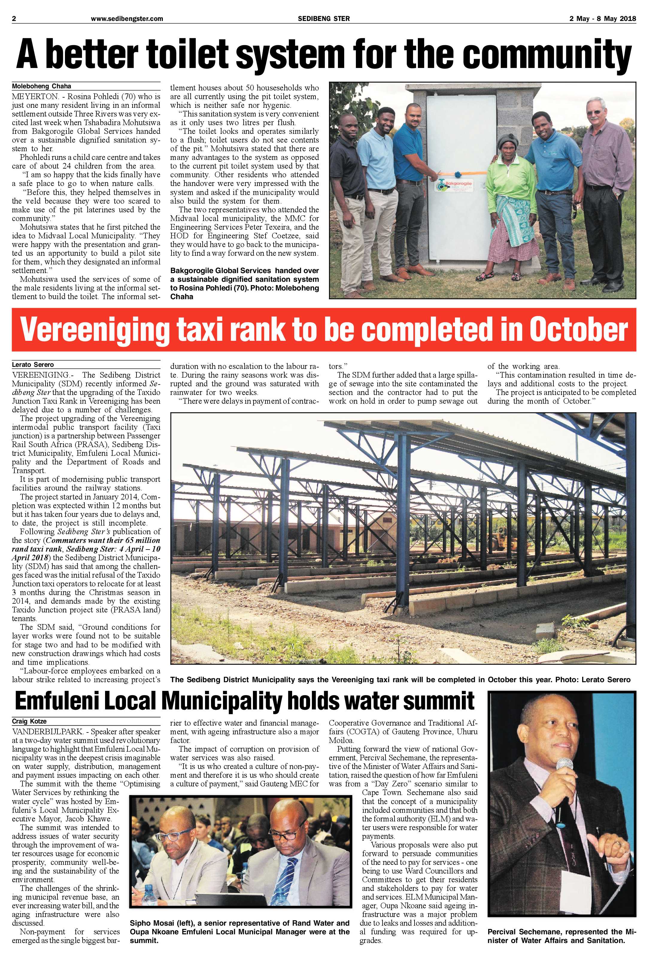 Sedibeng Ster 2 – 8 May 2018 page 2