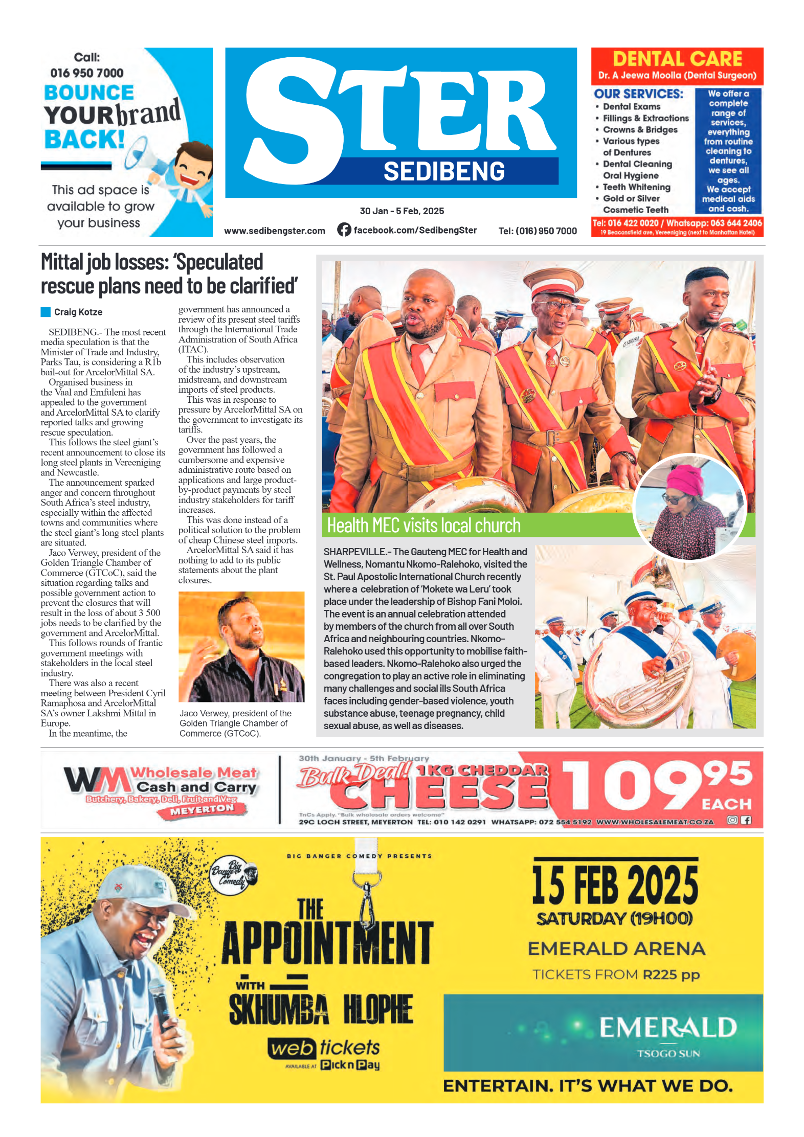 Sedibeng Ster 30 Jan – 5 Feb, 2025 page 1
