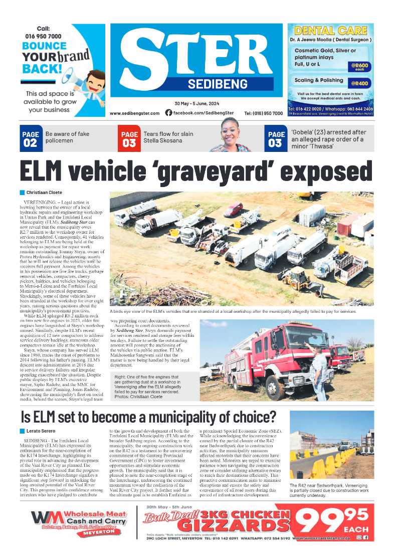 Sedibeng Ster 30 May – 5 June, 2024 page 1