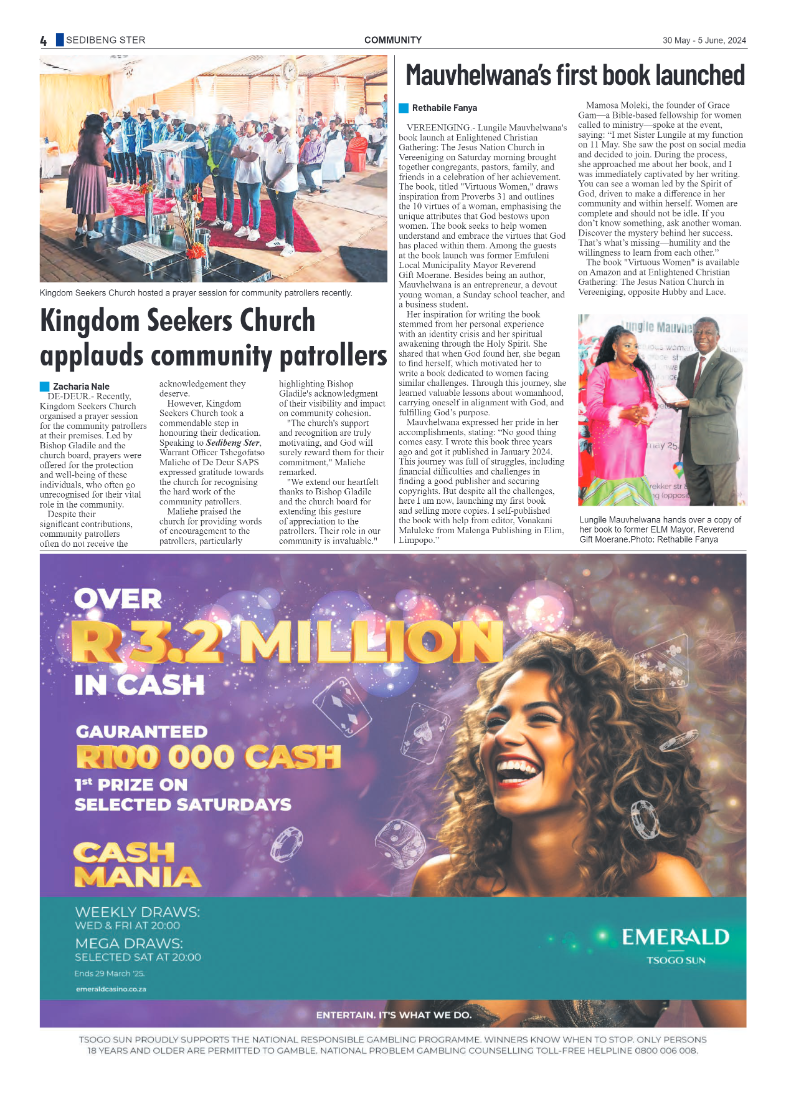 Sedibeng Ster 30 May – 5 June, 2024 page 4