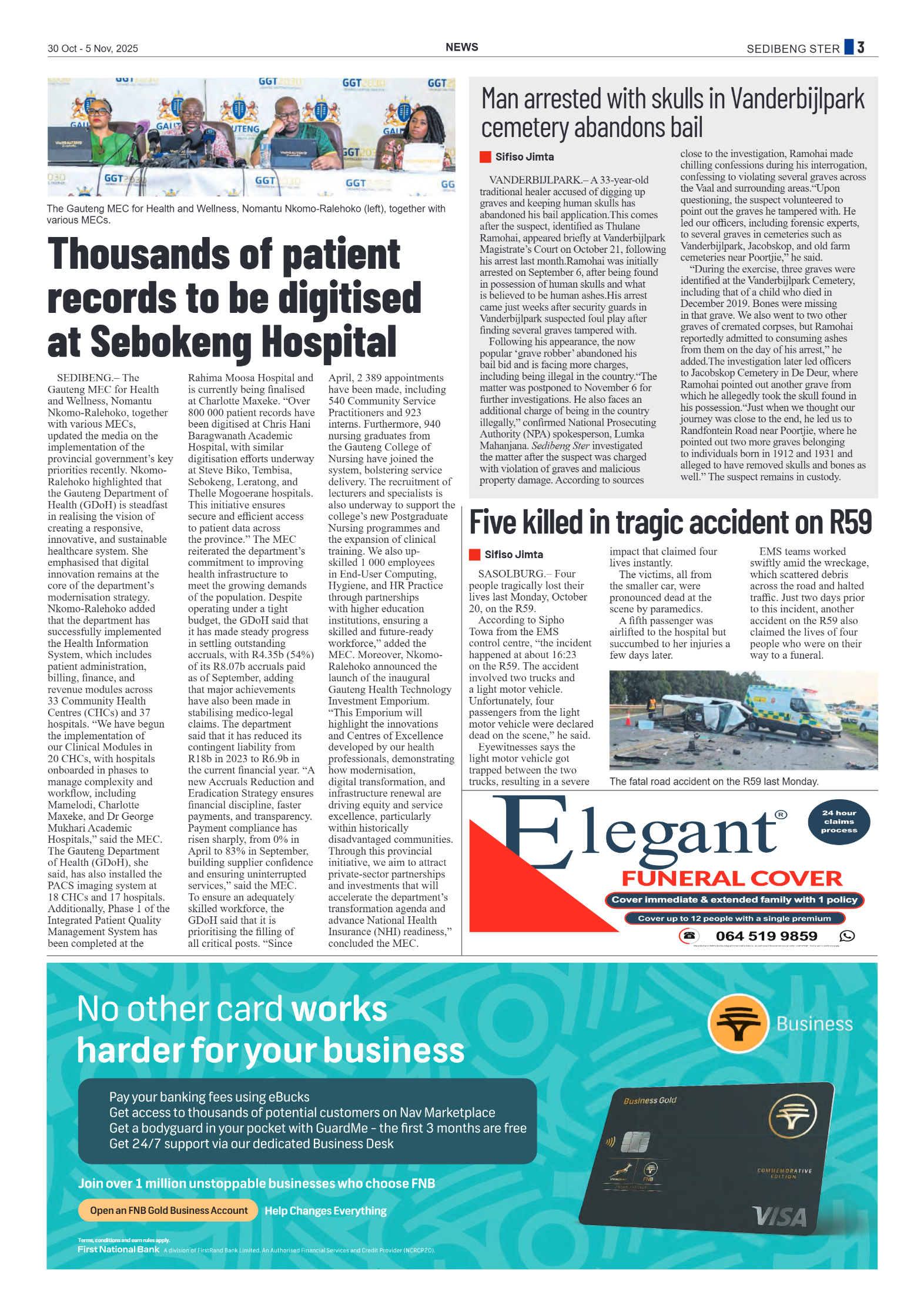 Sedibeng Ster 30 Oct – 5 Nov, 2025 page 3