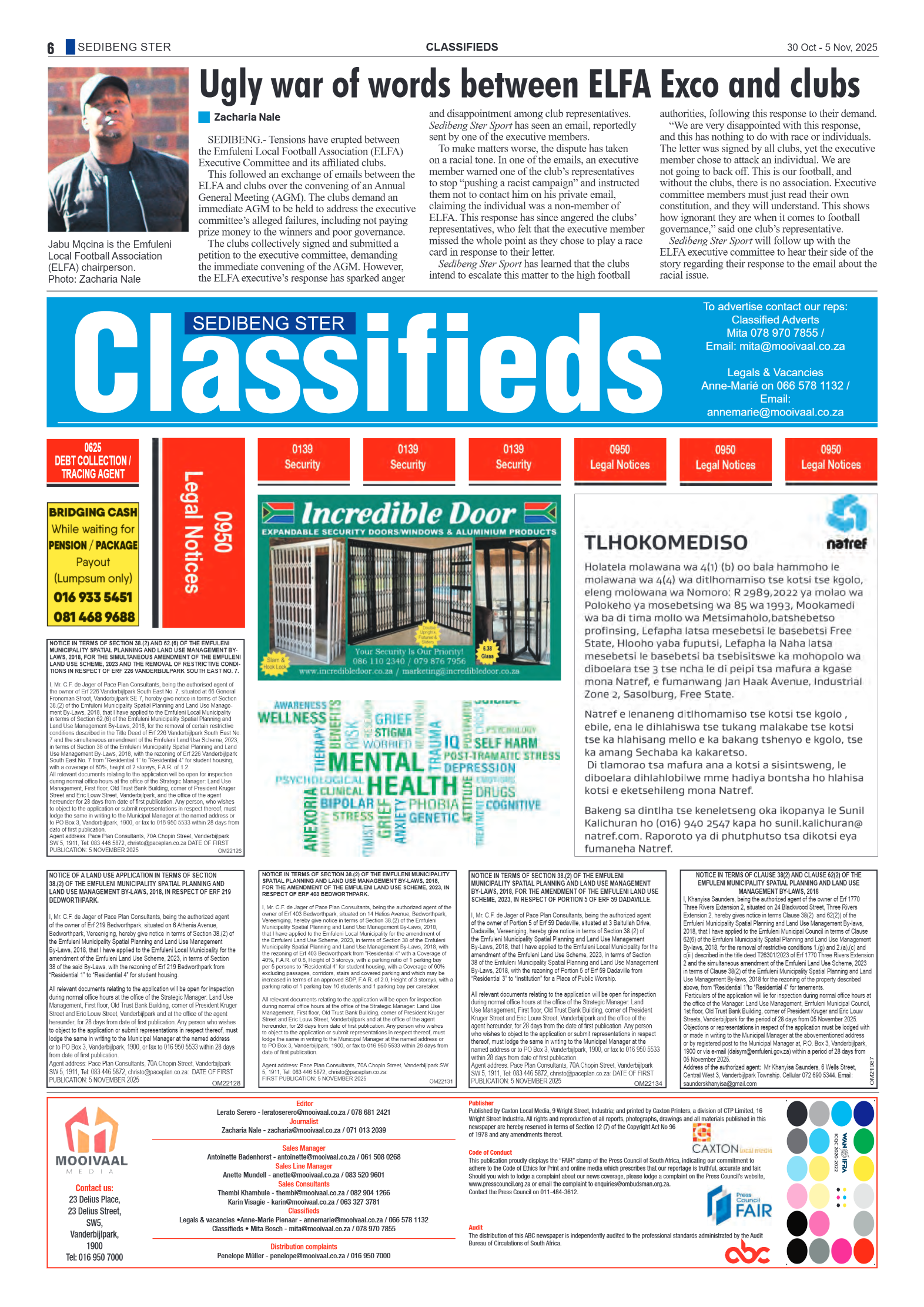 Sedibeng Ster 30 Oct – 5 Nov, 2025 page 6