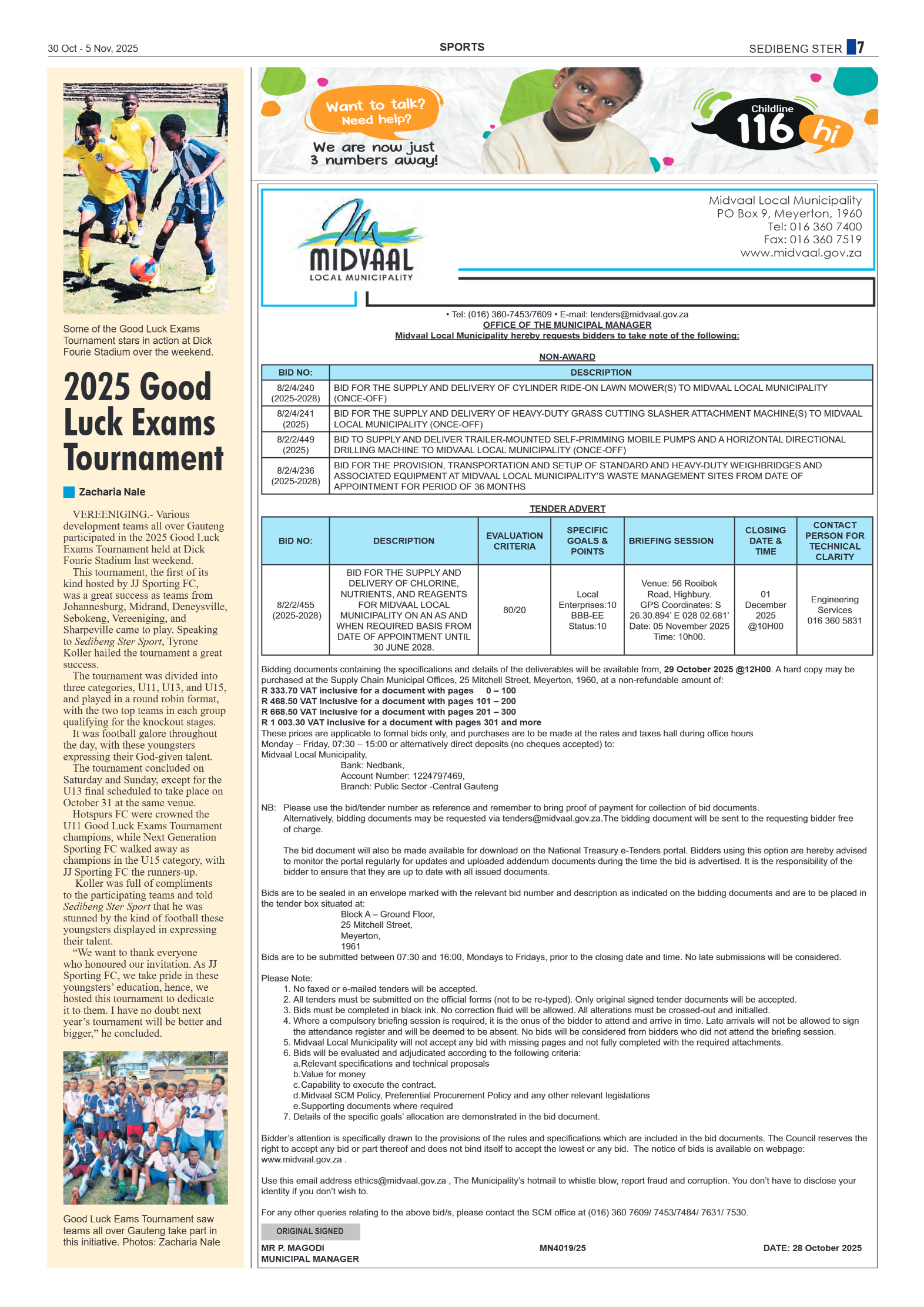 Sedibeng Ster 30 Oct – 5 Nov, 2025 page 7