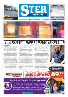 Sedibeng Ster 30 Oct – 5 Nov, 2025