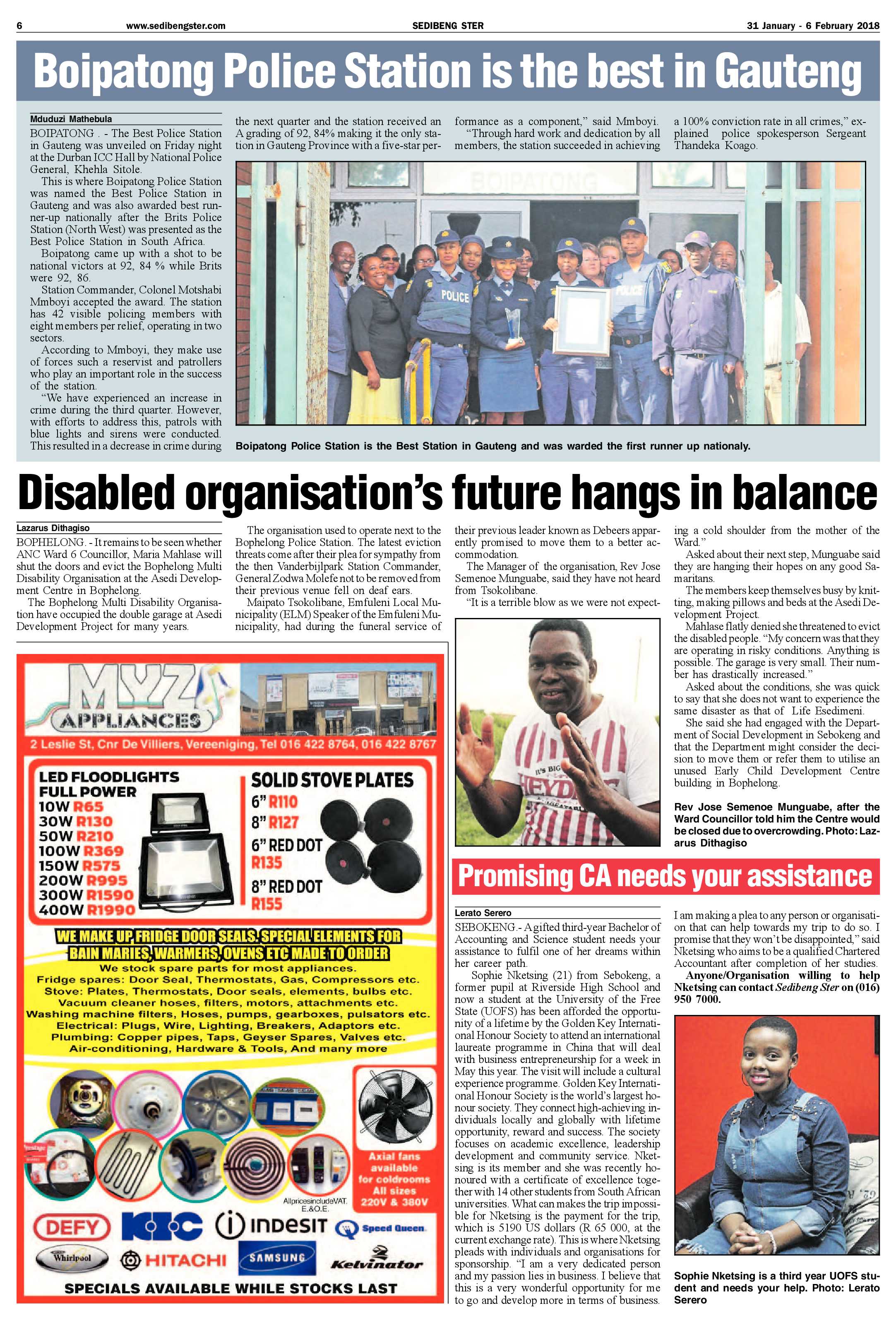 Sedibeng Ster 31 January – 6 February 2018 page 6
