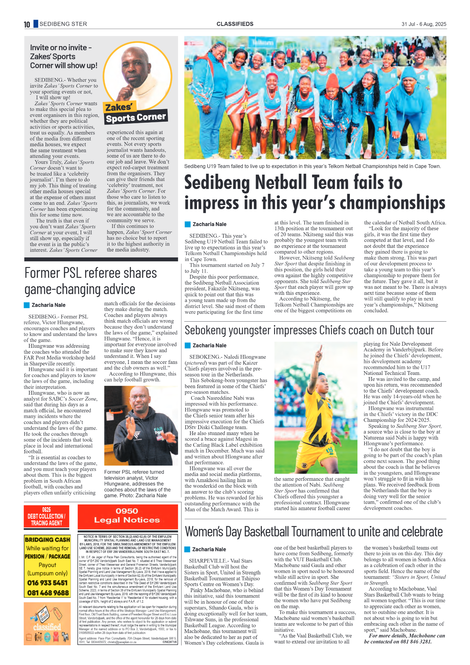 Sedibeng Ster 31 Jul – 6 Aug, 2025 page 10