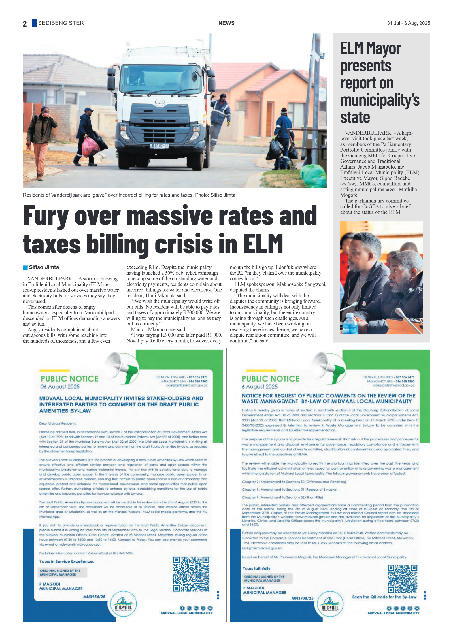 Sedibeng Ster 31 Jul – 6 Aug, 2025 page 2