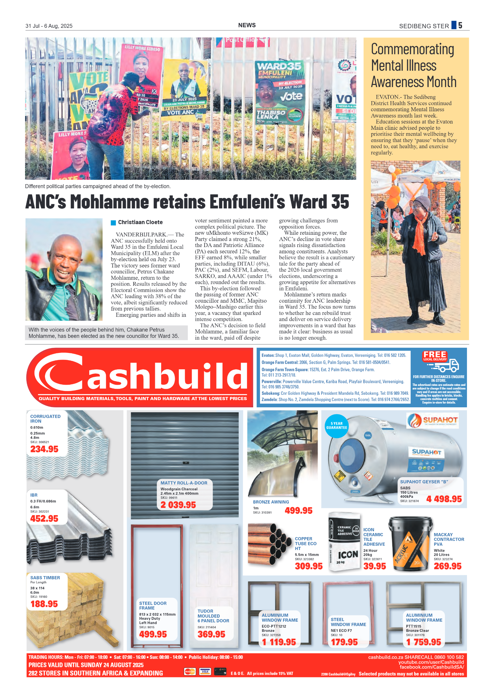 Sedibeng Ster 31 Jul – 6 Aug, 2025 page 5