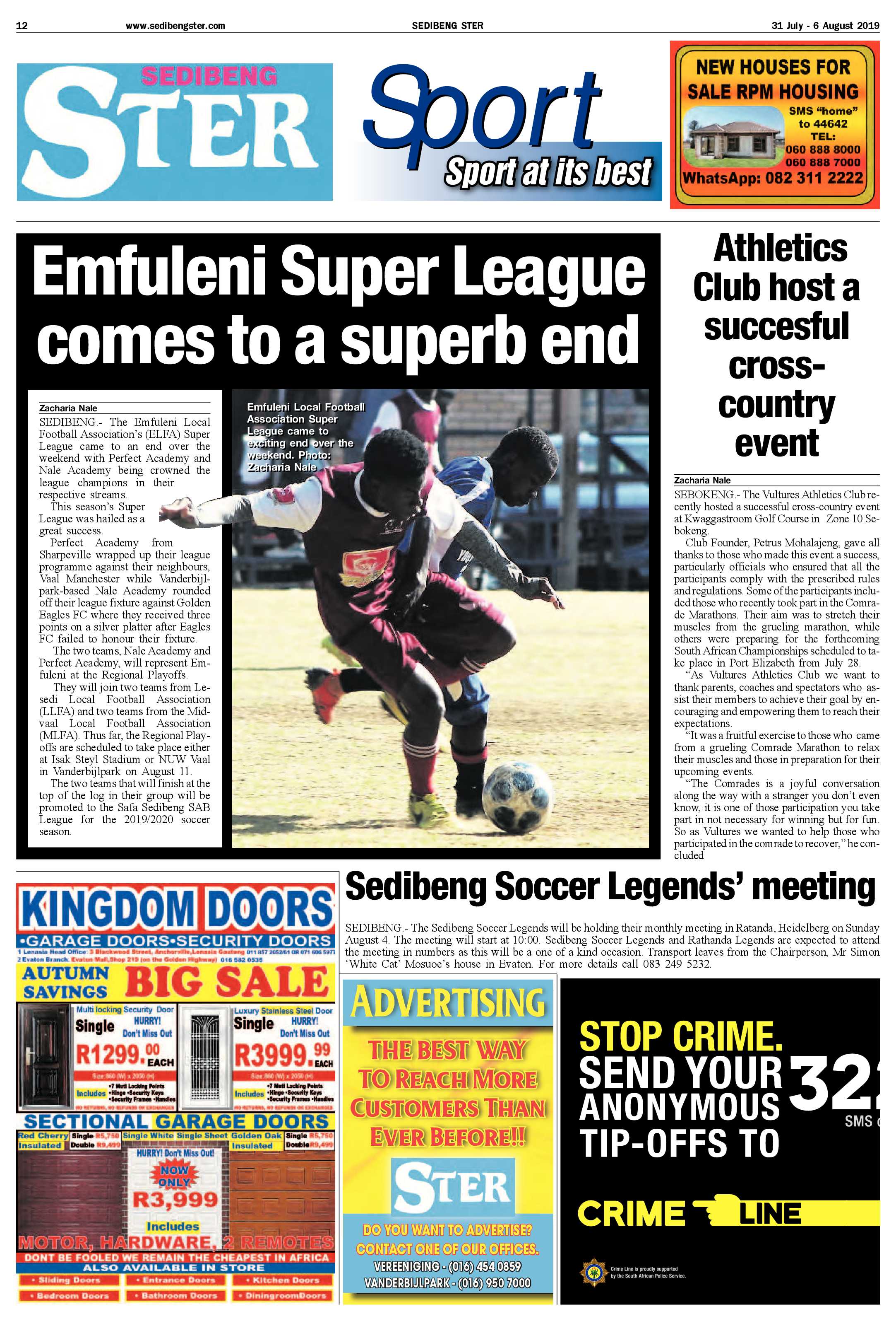 Sedibeng Ster 31 July – 6 August 2019 page 12