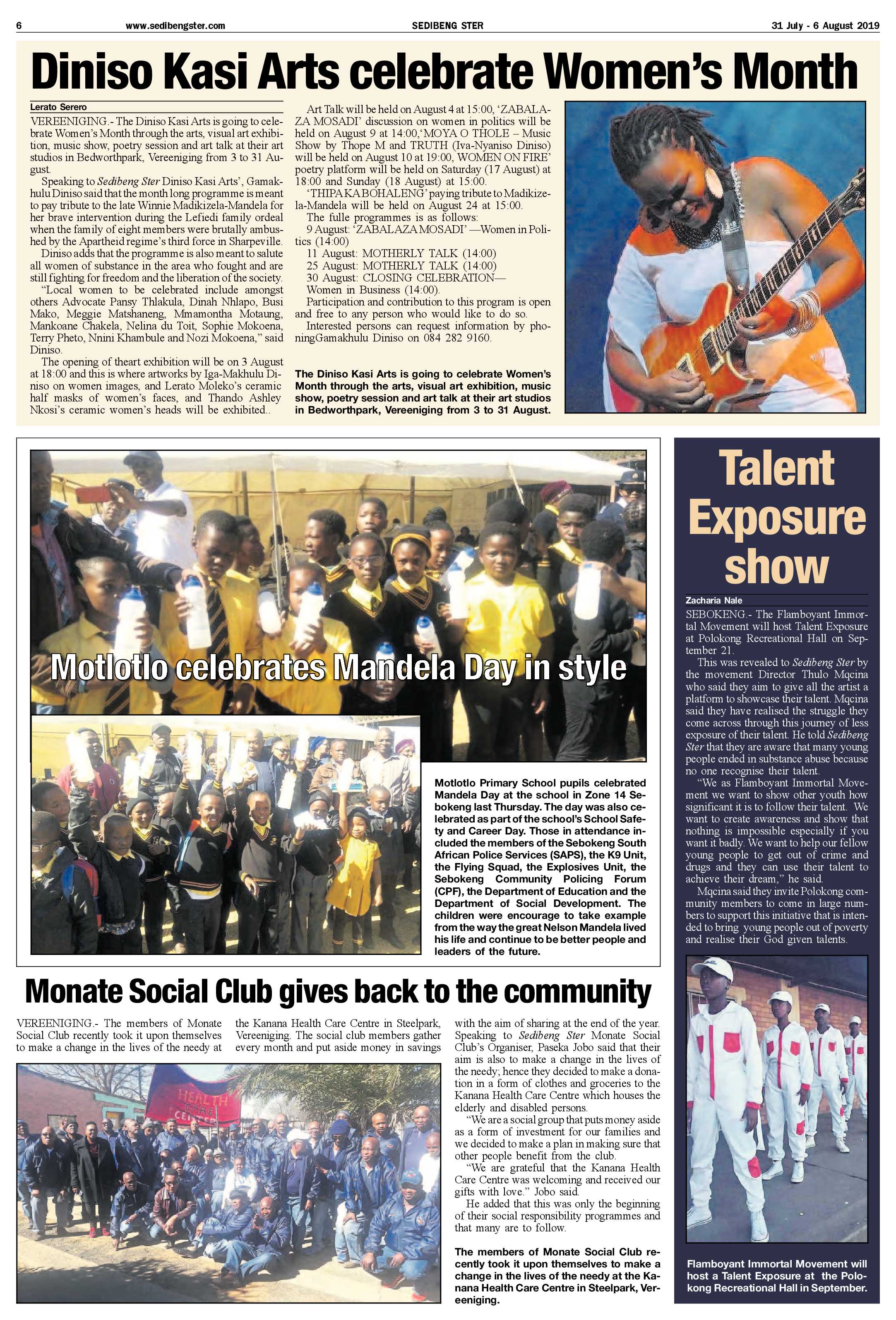 Sedibeng Ster 31 July – 6 August 2019 page 6