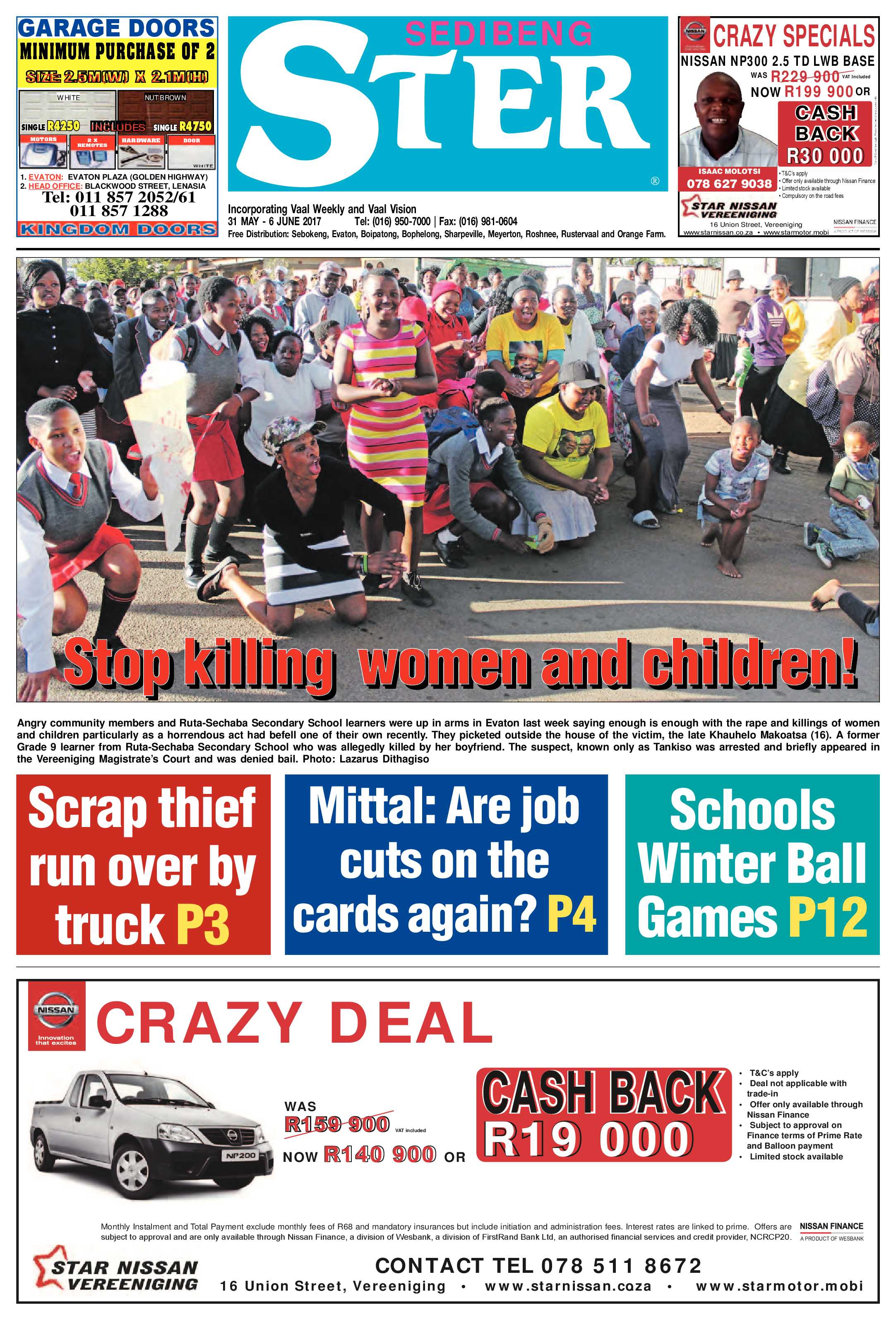 Sedibeng Ster 31 May – 6 June 2017 page 1
