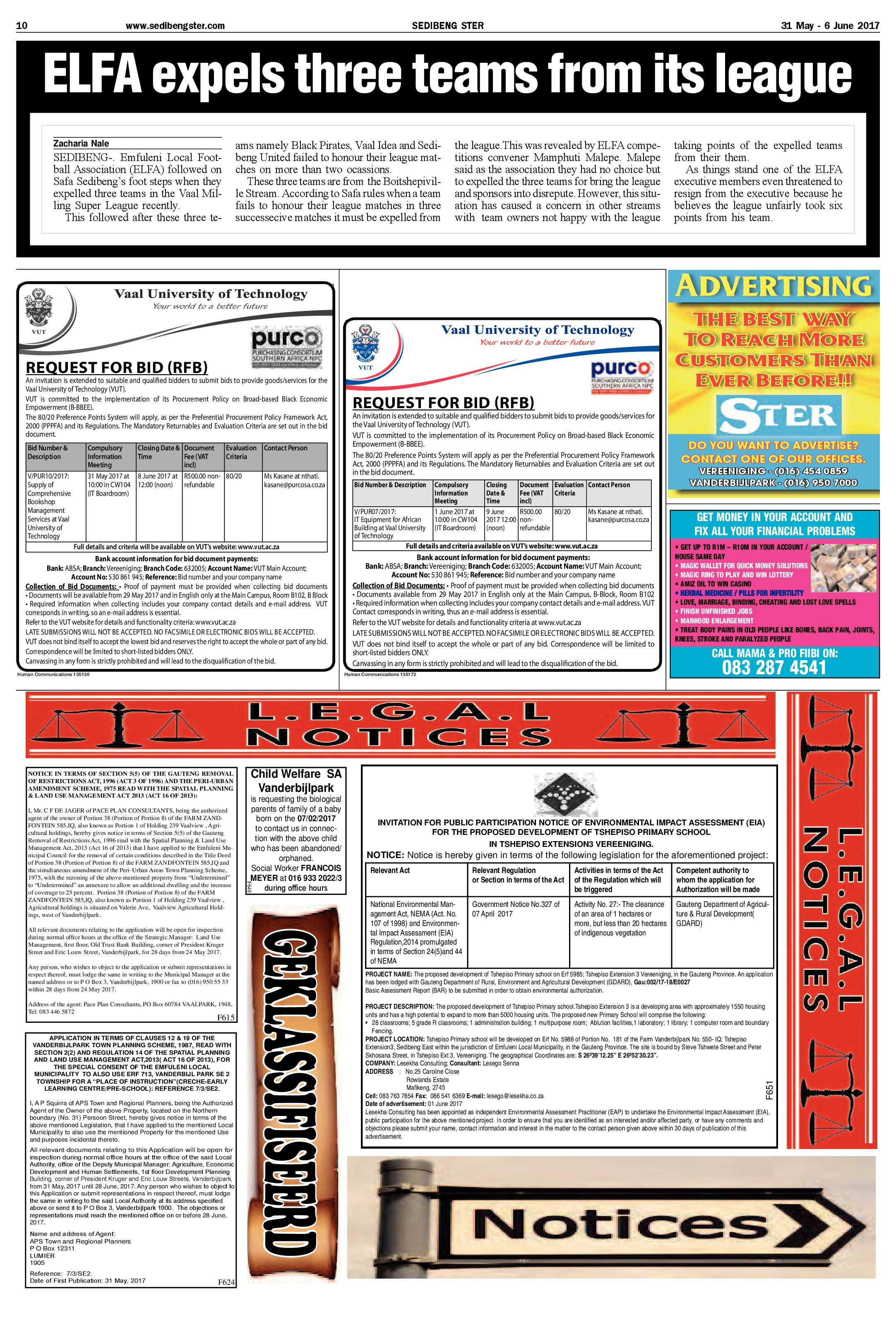 Sedibeng Ster 31 May – 6 June 2017 page 10