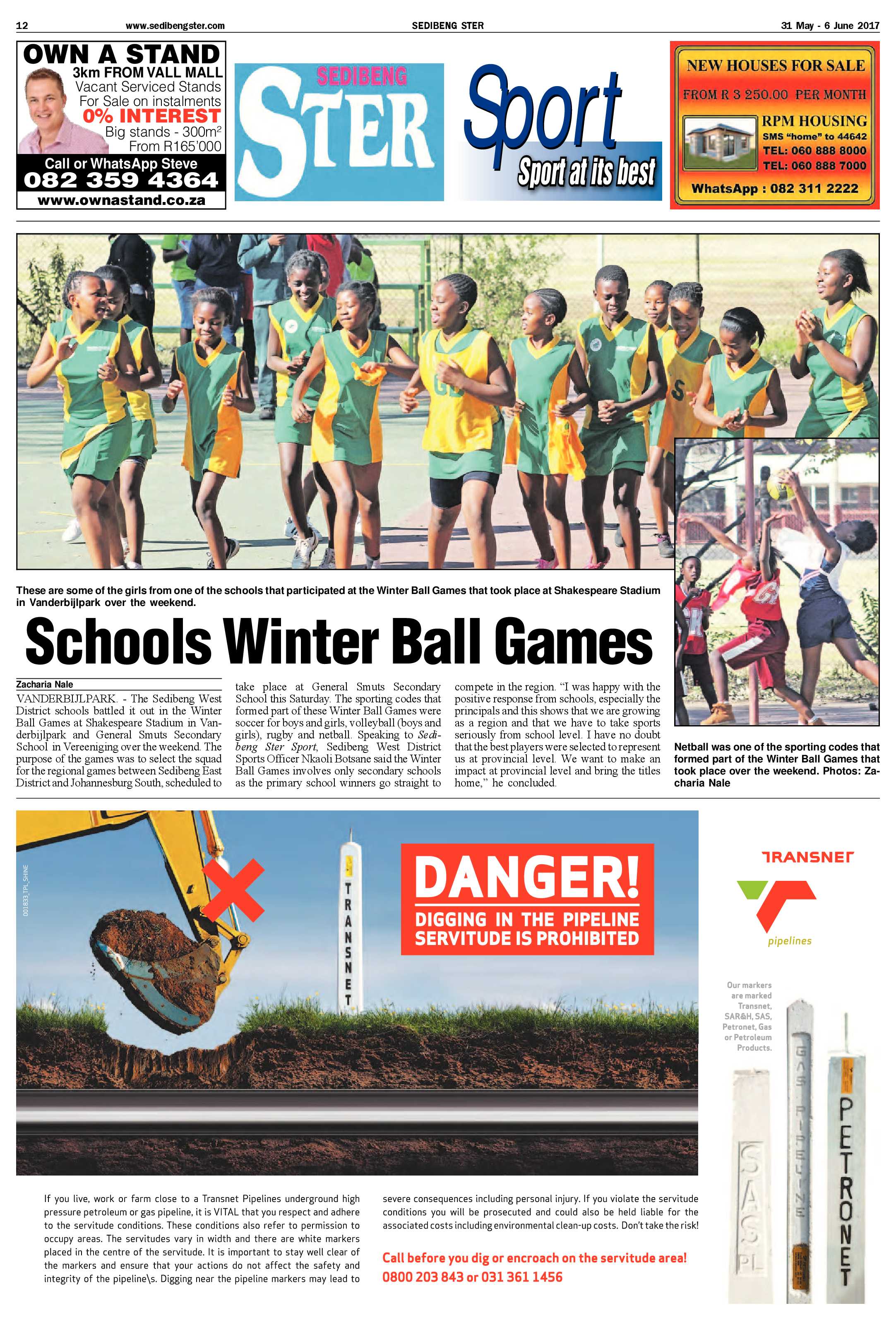 Sedibeng Ster 31 May – 6 June 2017 page 12