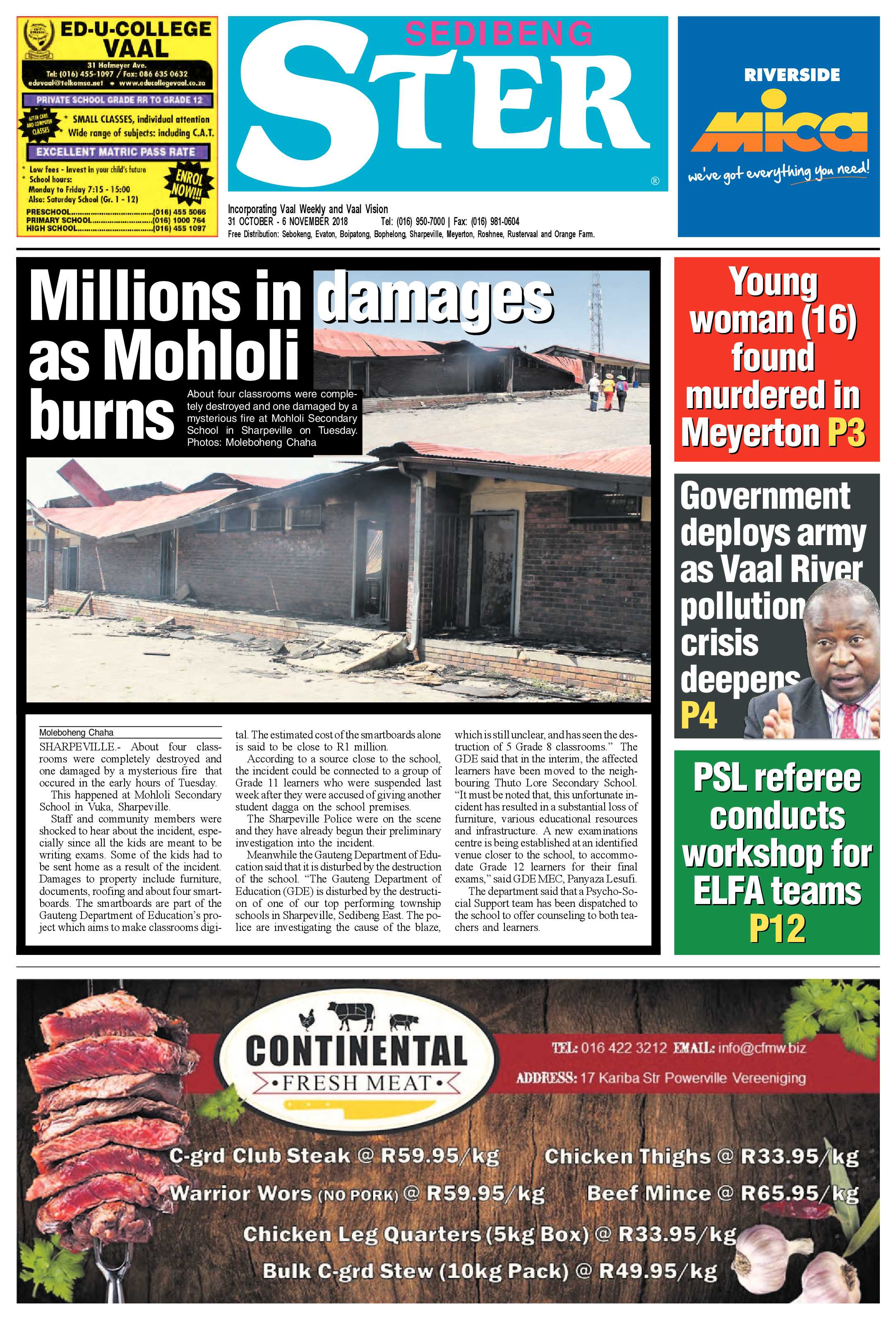 Sedibeng Ster 31 October – 6 November 2018 page 1