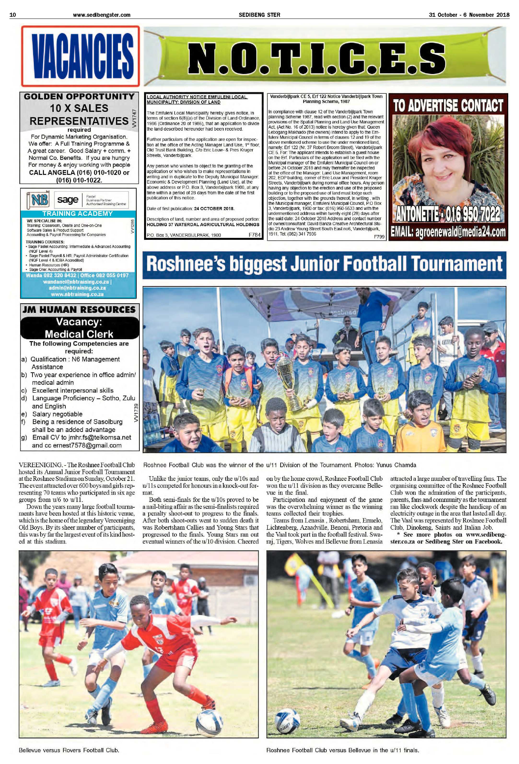 Sedibeng Ster 31 October – 6 November 2018 page 10