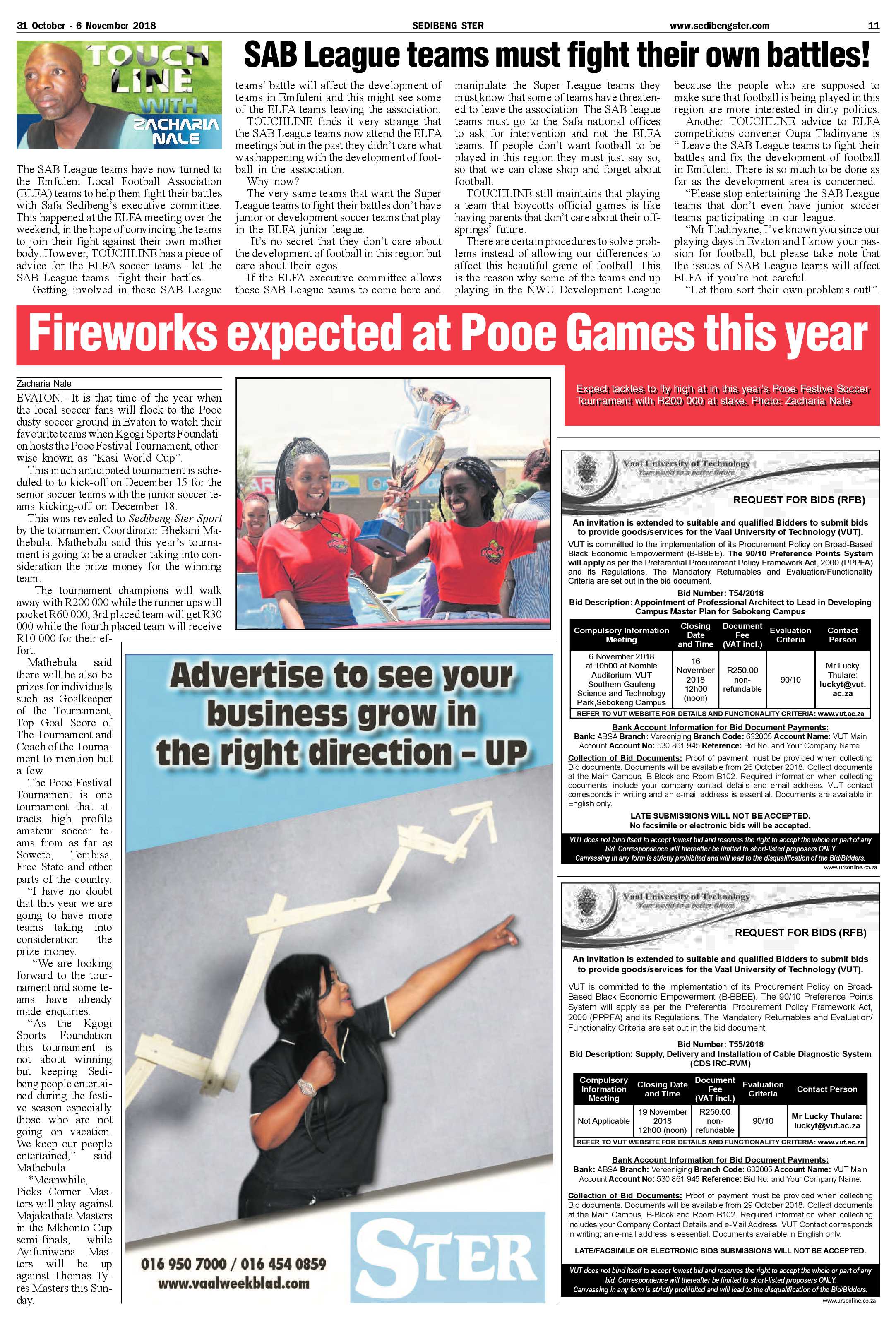 Sedibeng Ster 31 October – 6 November 2018 page 11